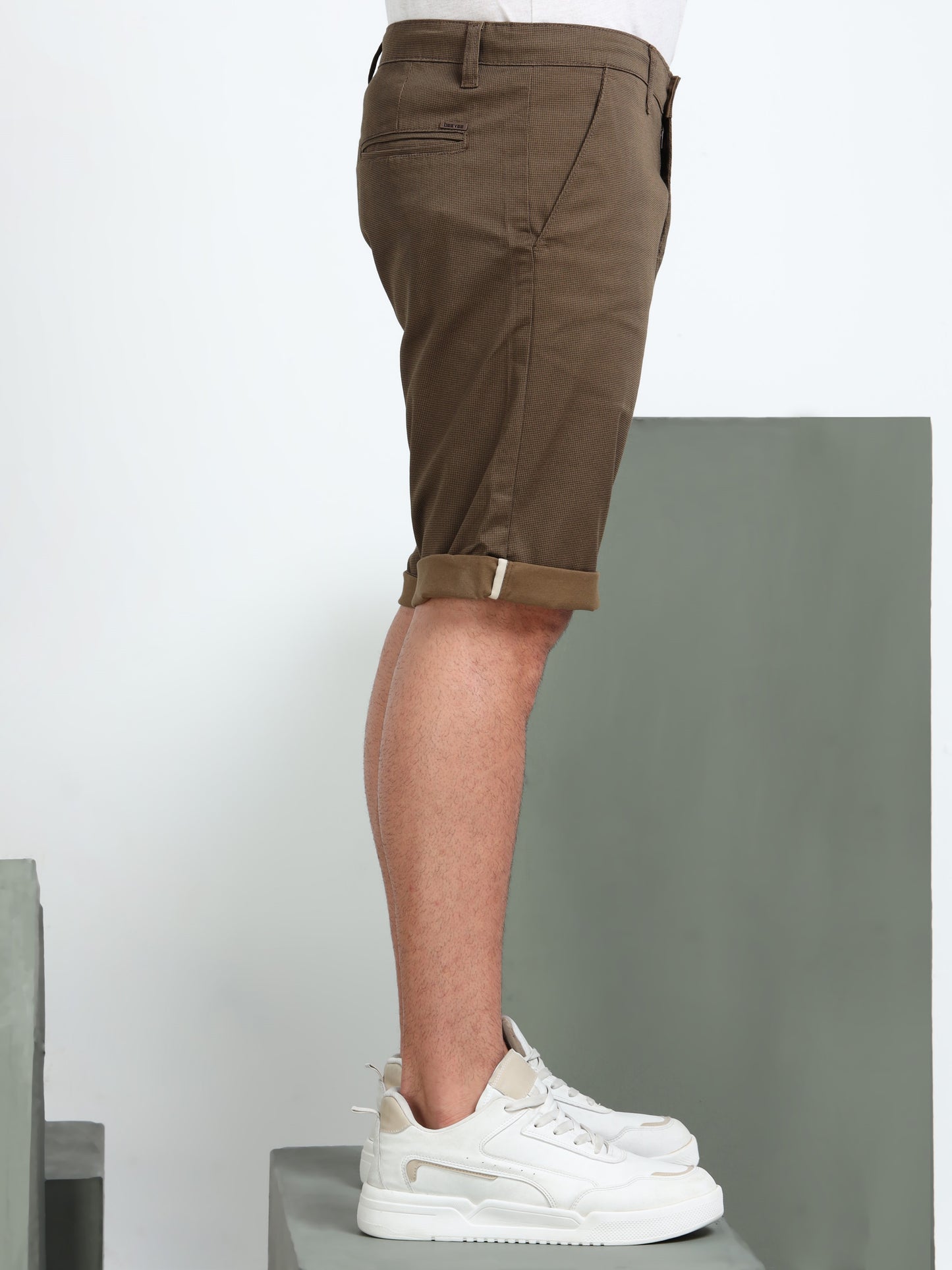Men Brown Regular Shorts
