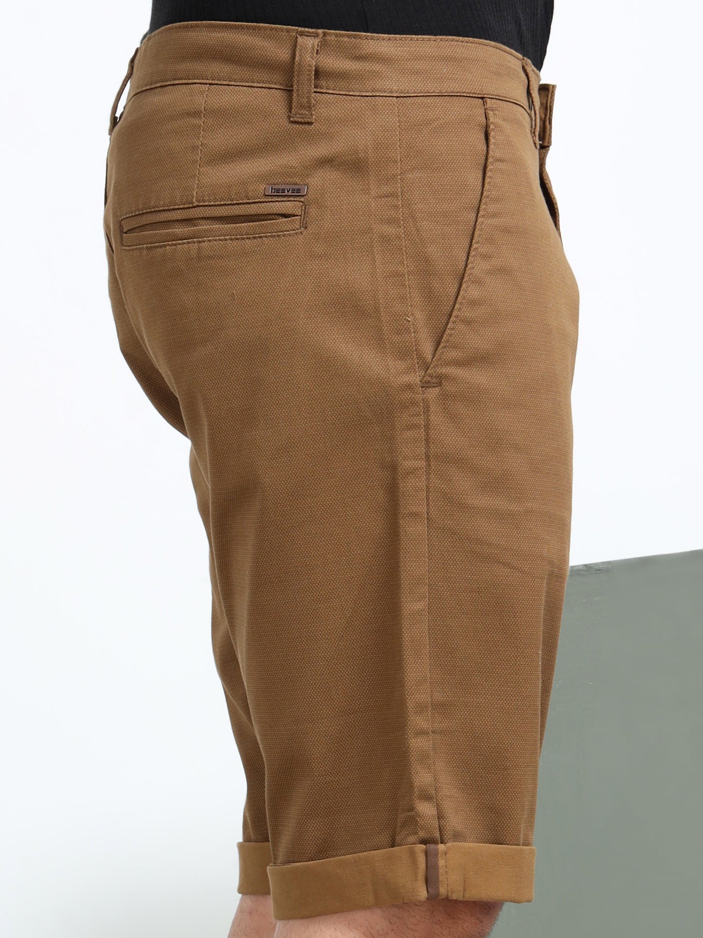 Men Brown Regular Shorts