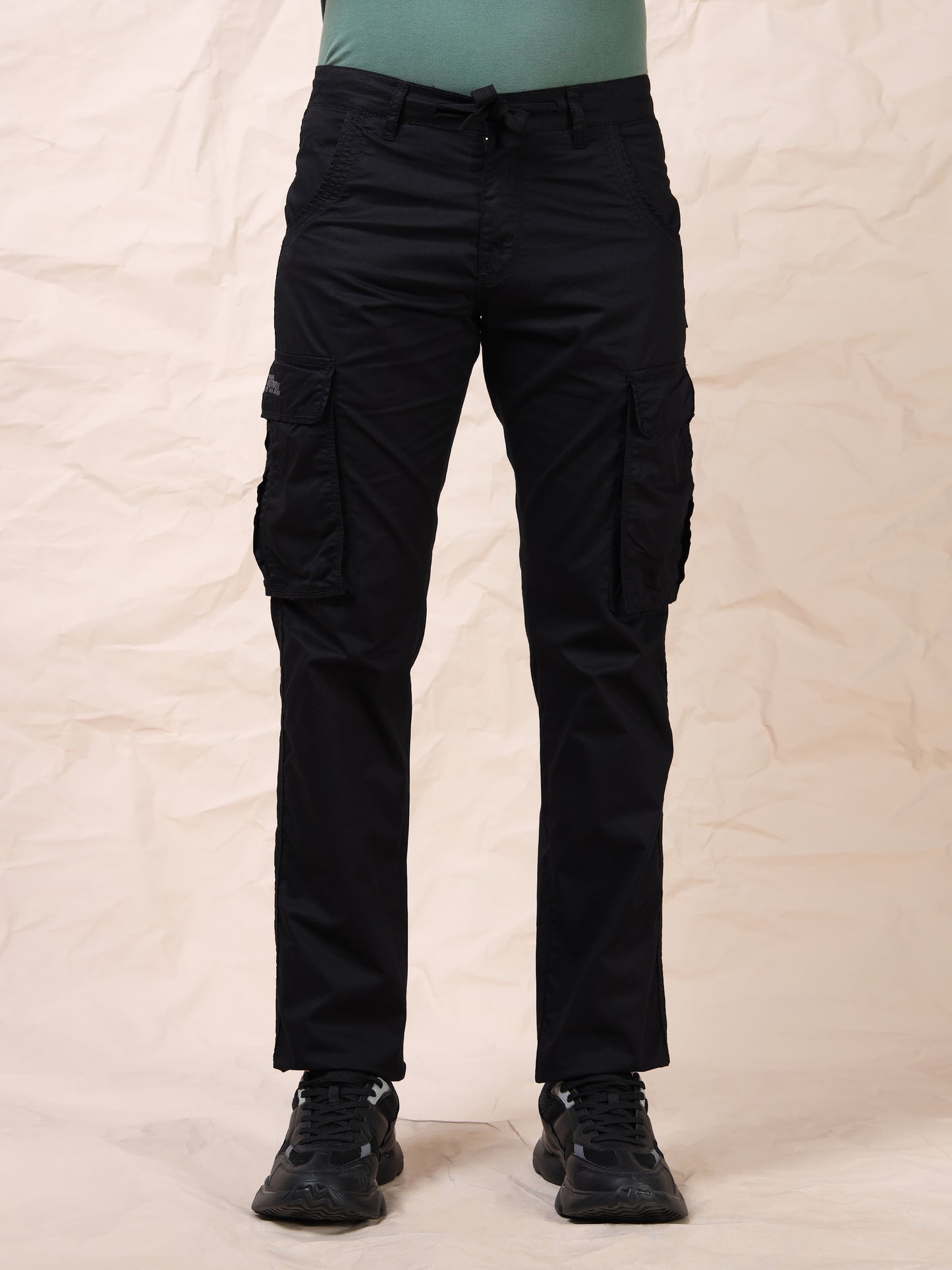 Men's Black Cargo Pants