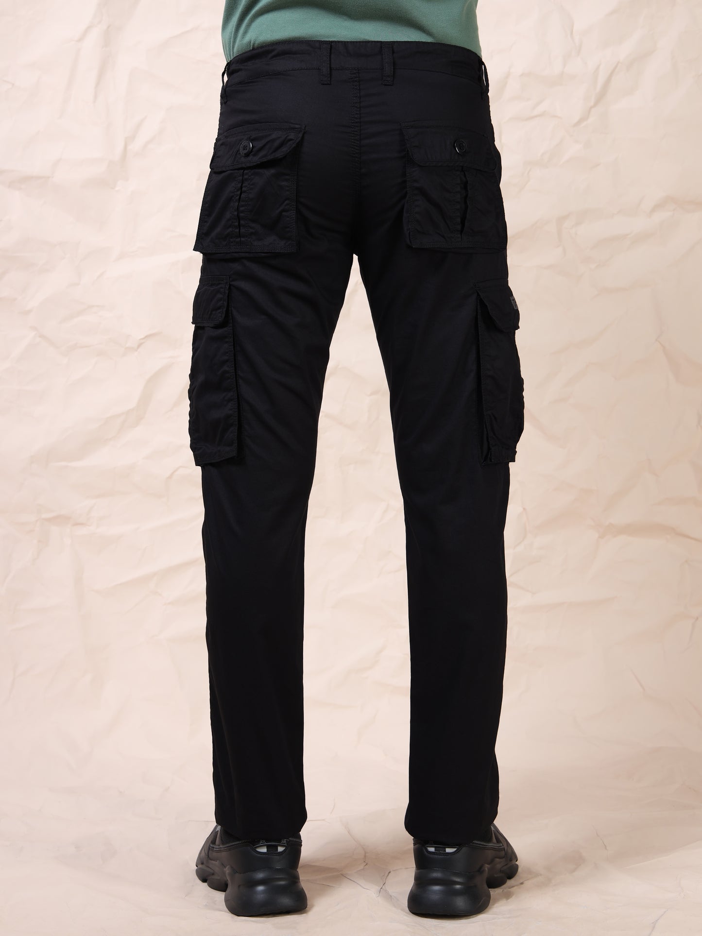 Men's Black Cargo Pants