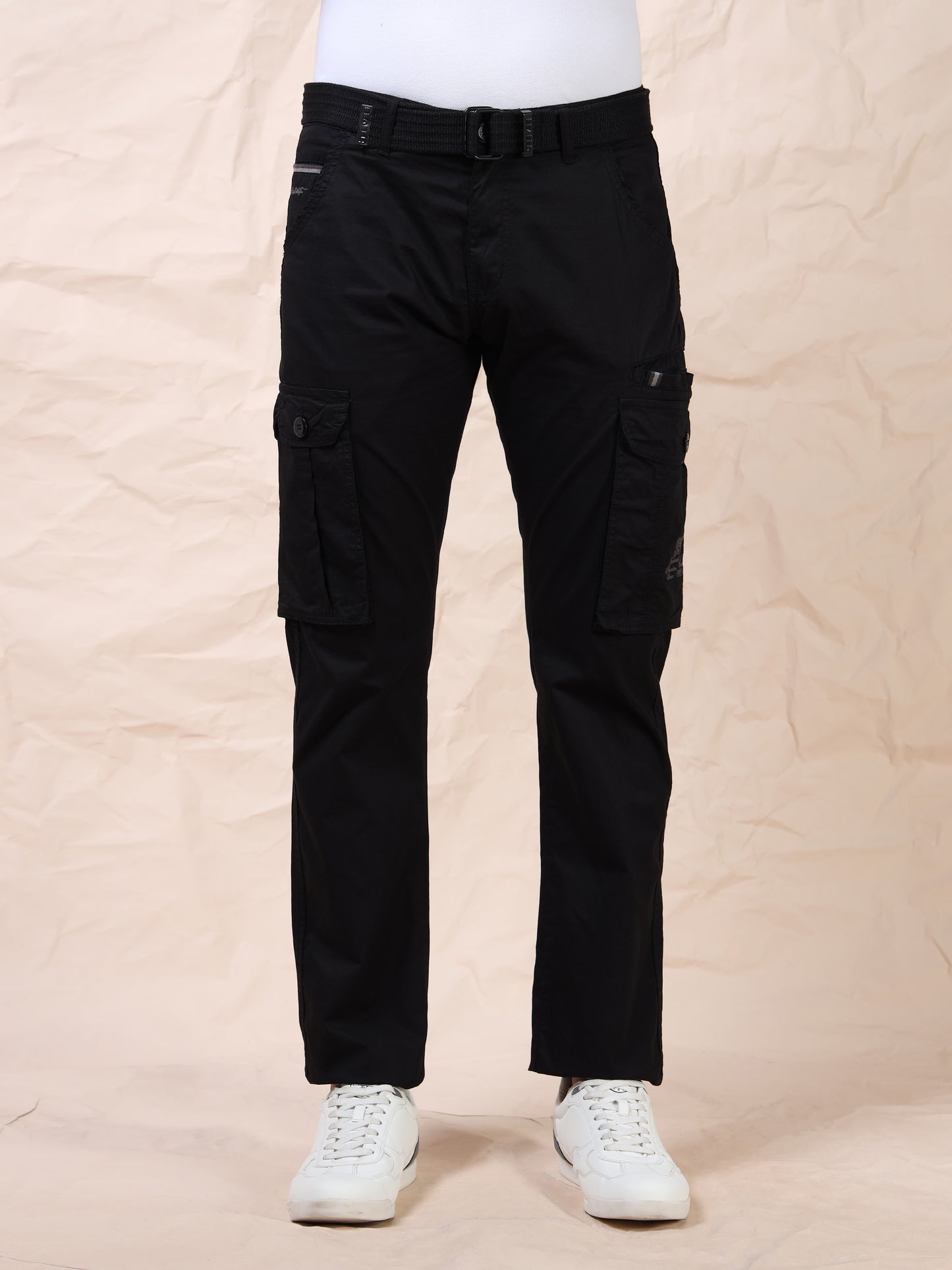 Men's Black Cargo Pants