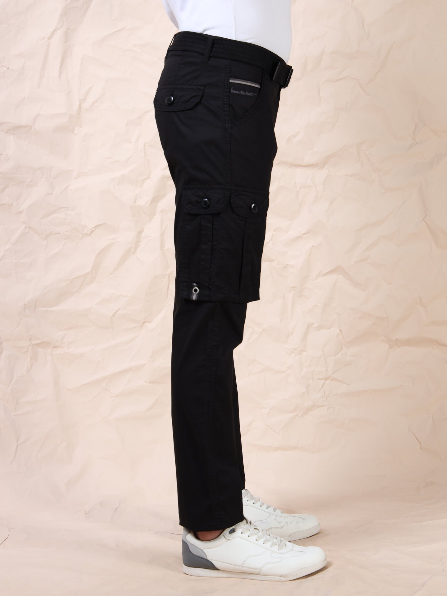 Men's Black Cargo Pants