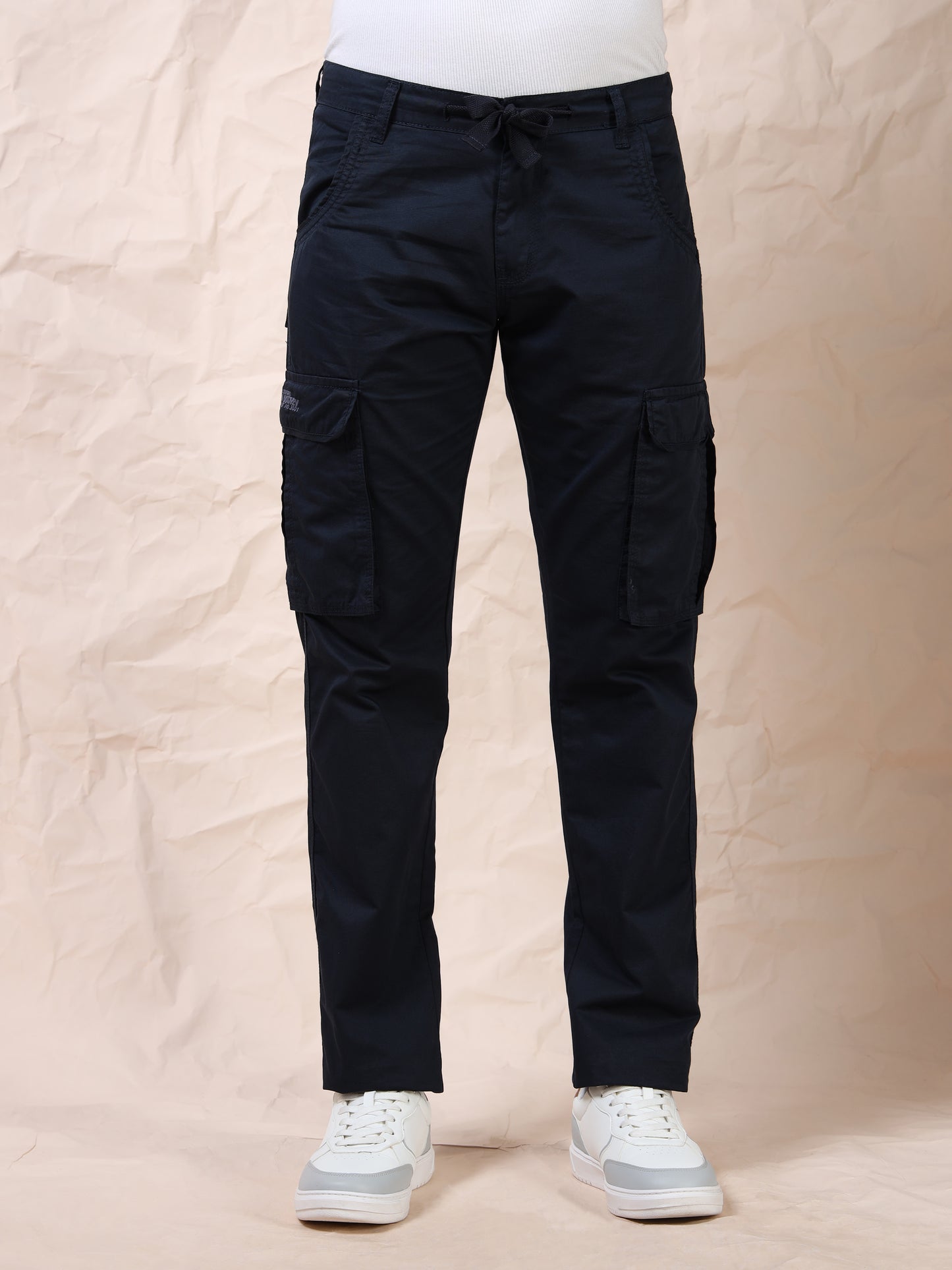 Men's Navy Cargo Pants