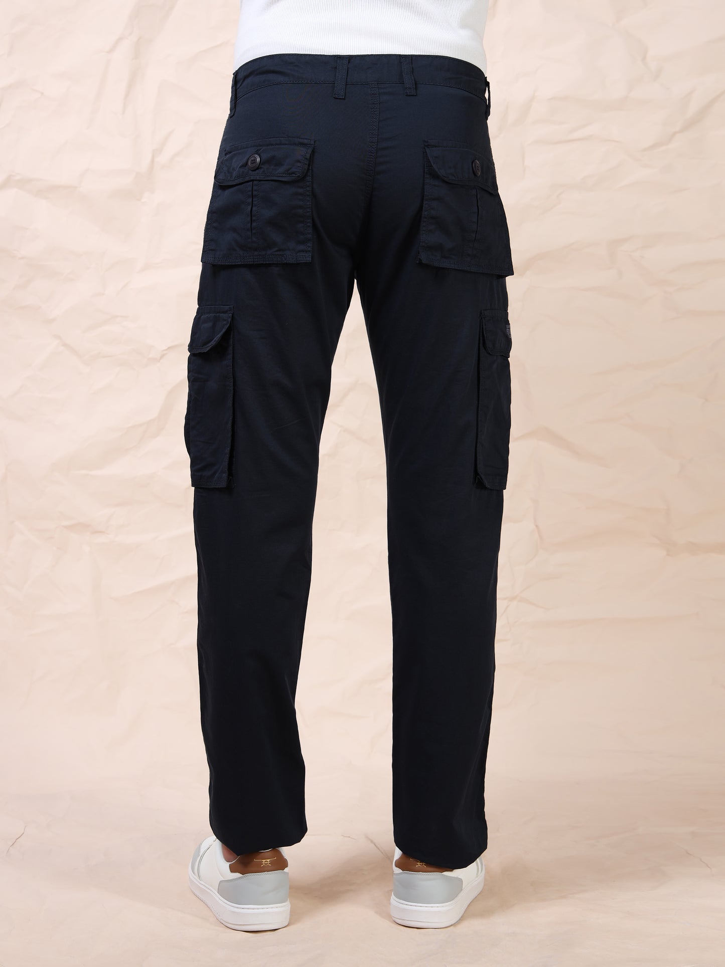 Men's Navy Cargo Pants
