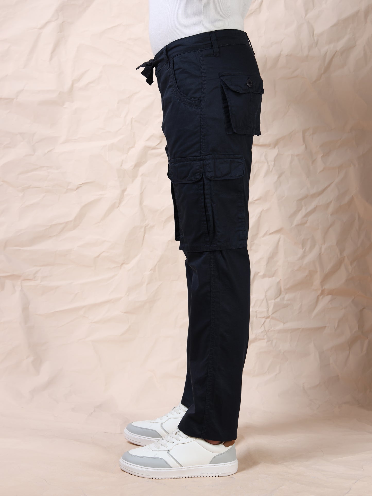 Men's Navy Cargo Pants