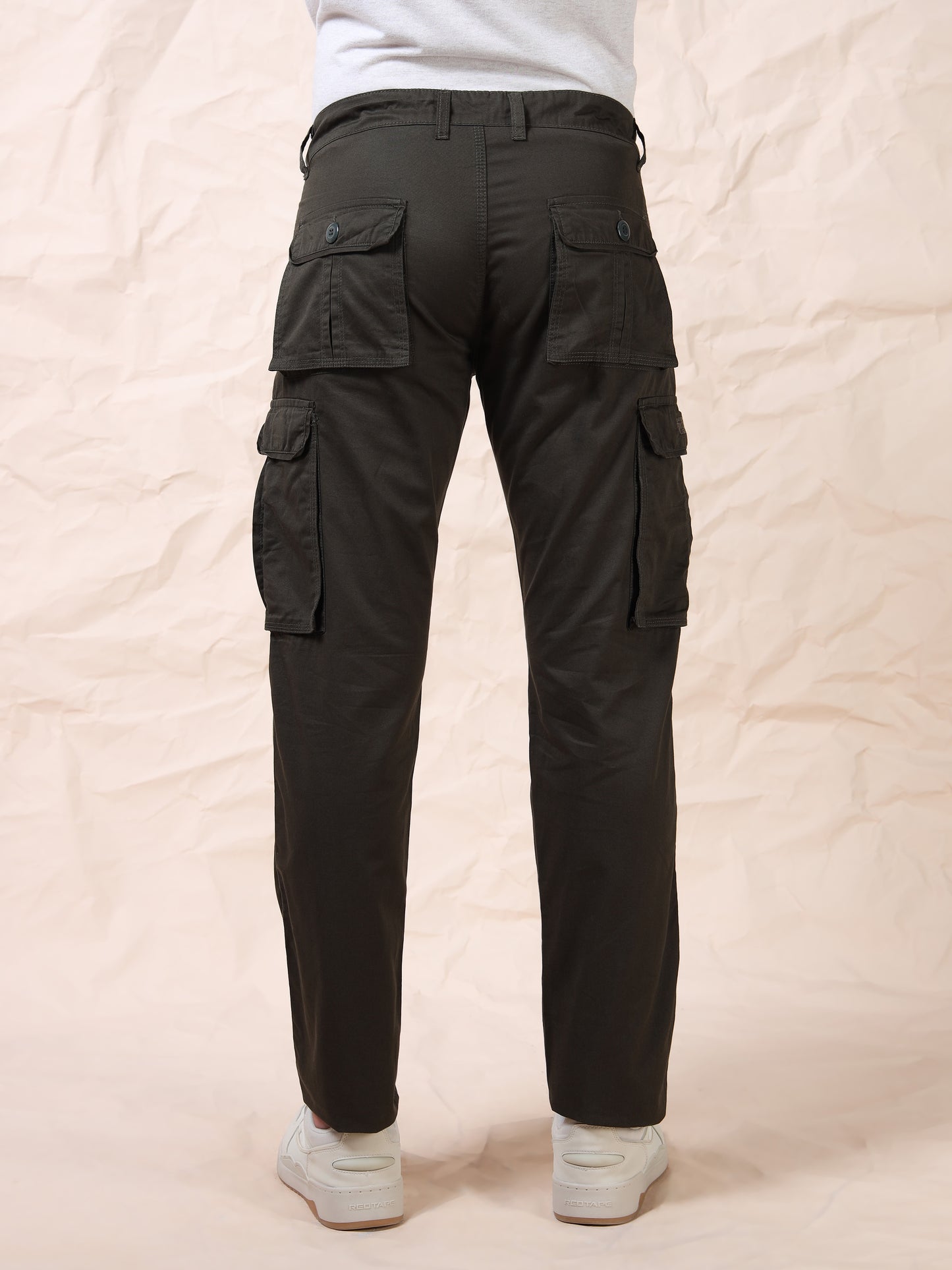 Men's Olive Cargo Pants