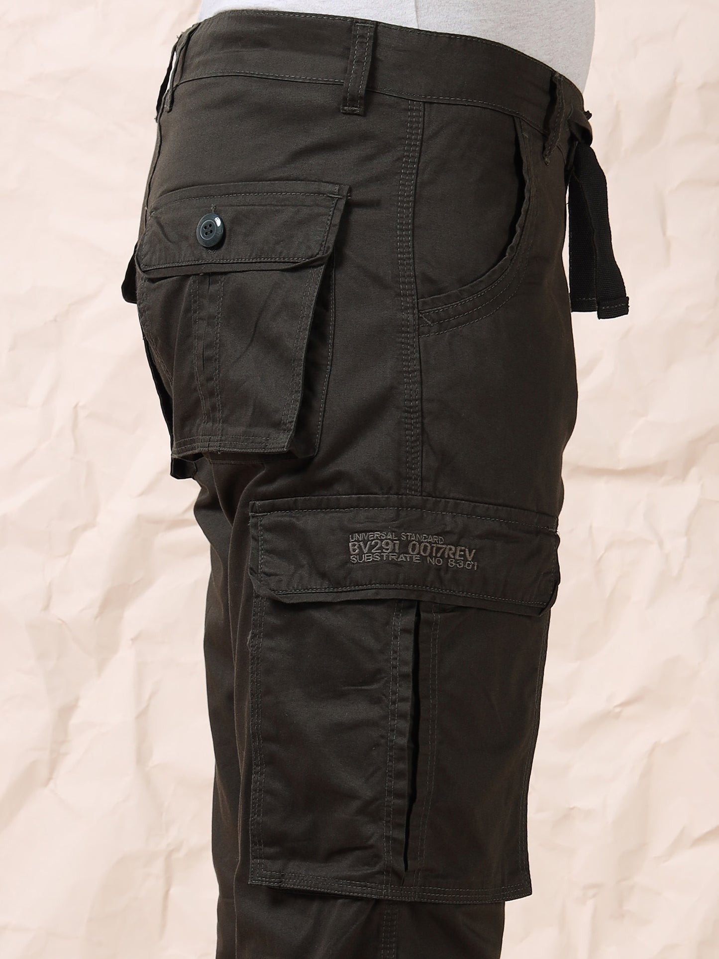 Men's Olive Cargo Pants