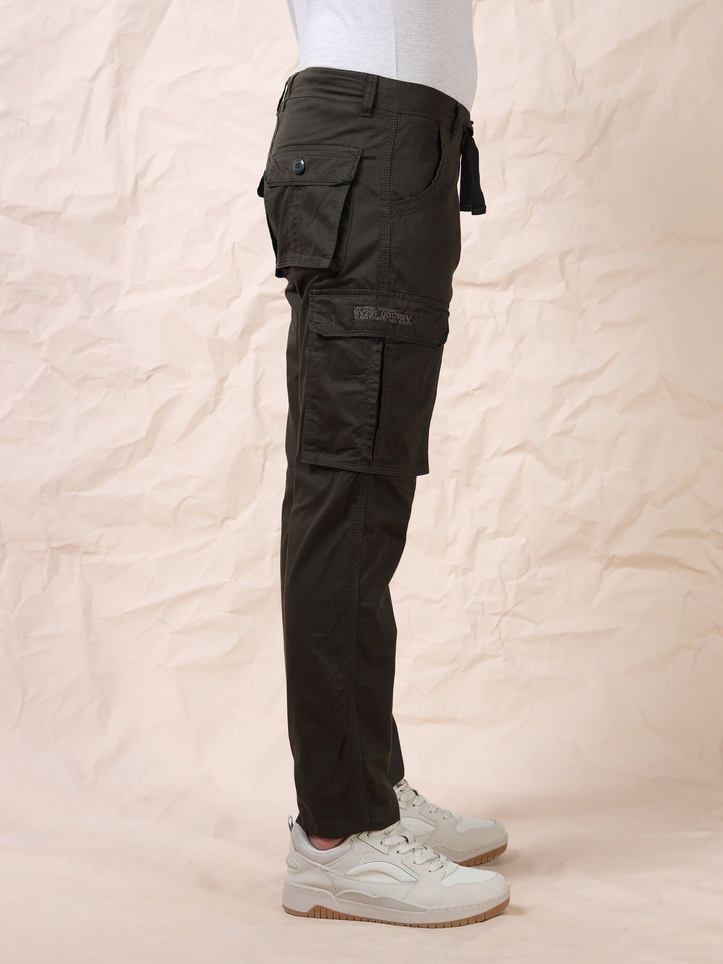 Men's Olive Cargo Pants