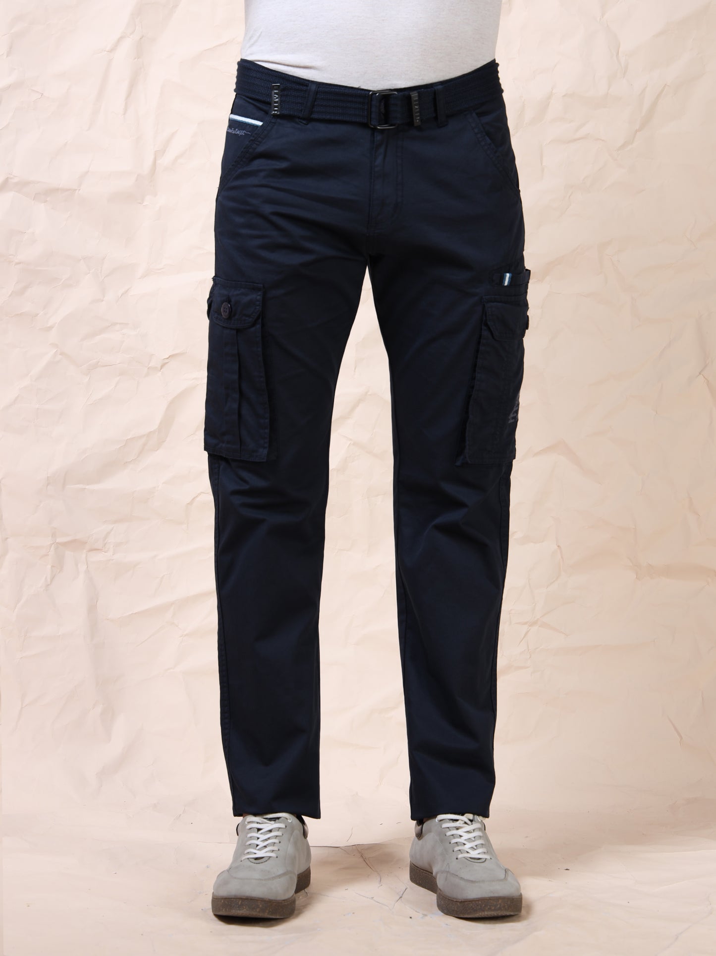 Men's Navy Cargo Pants