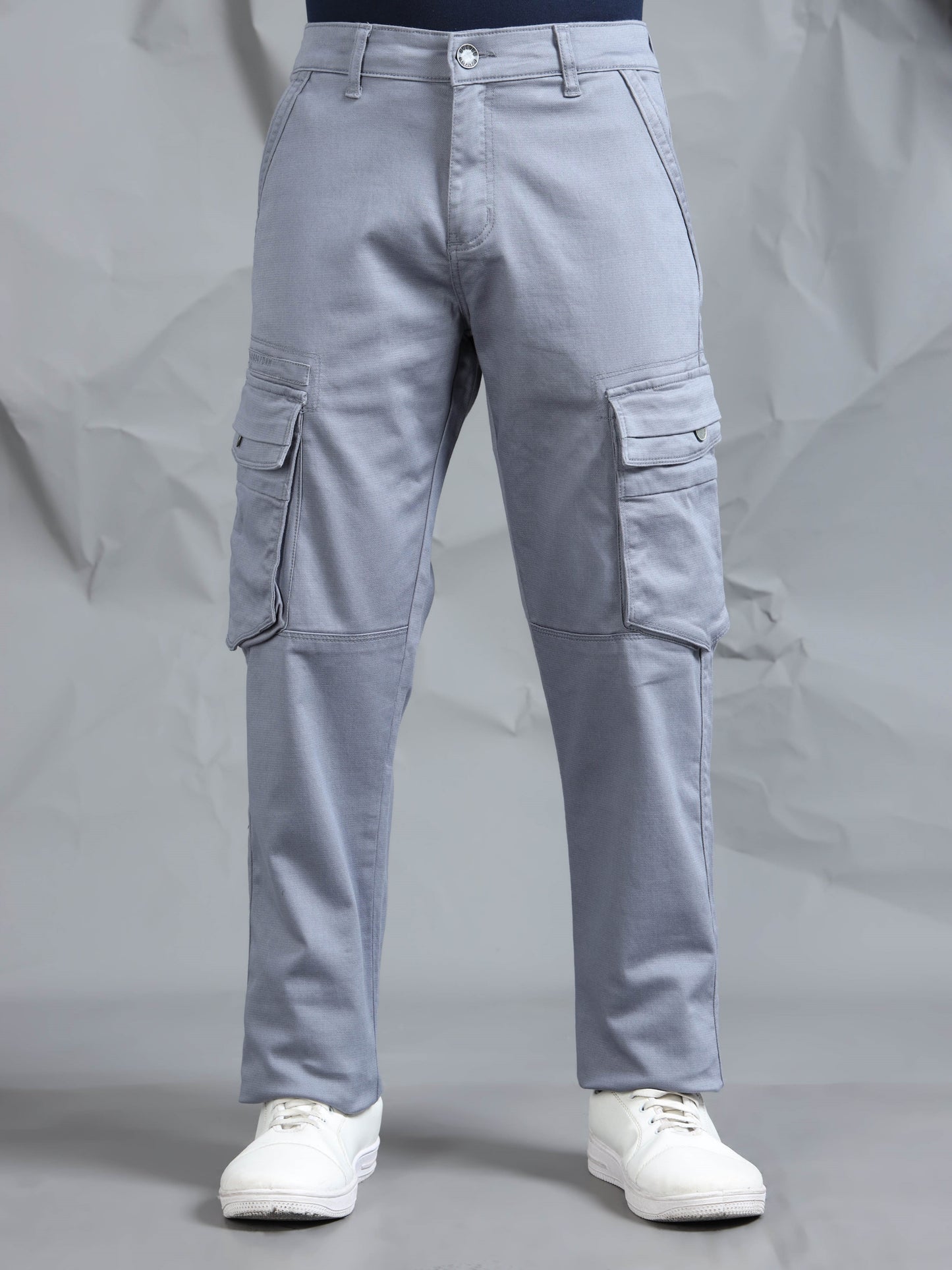 Men M Blue Cargo Pants