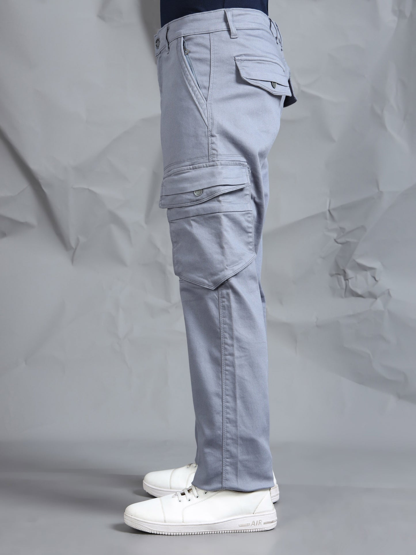 Men M Blue Cargo Pants