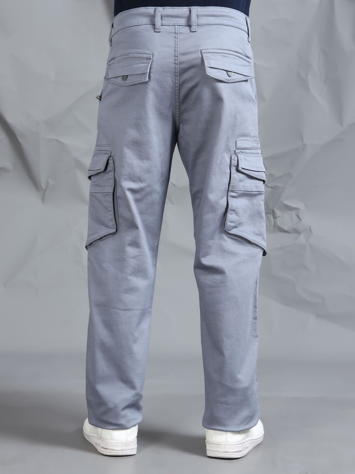 Men M Blue Cargo Pants