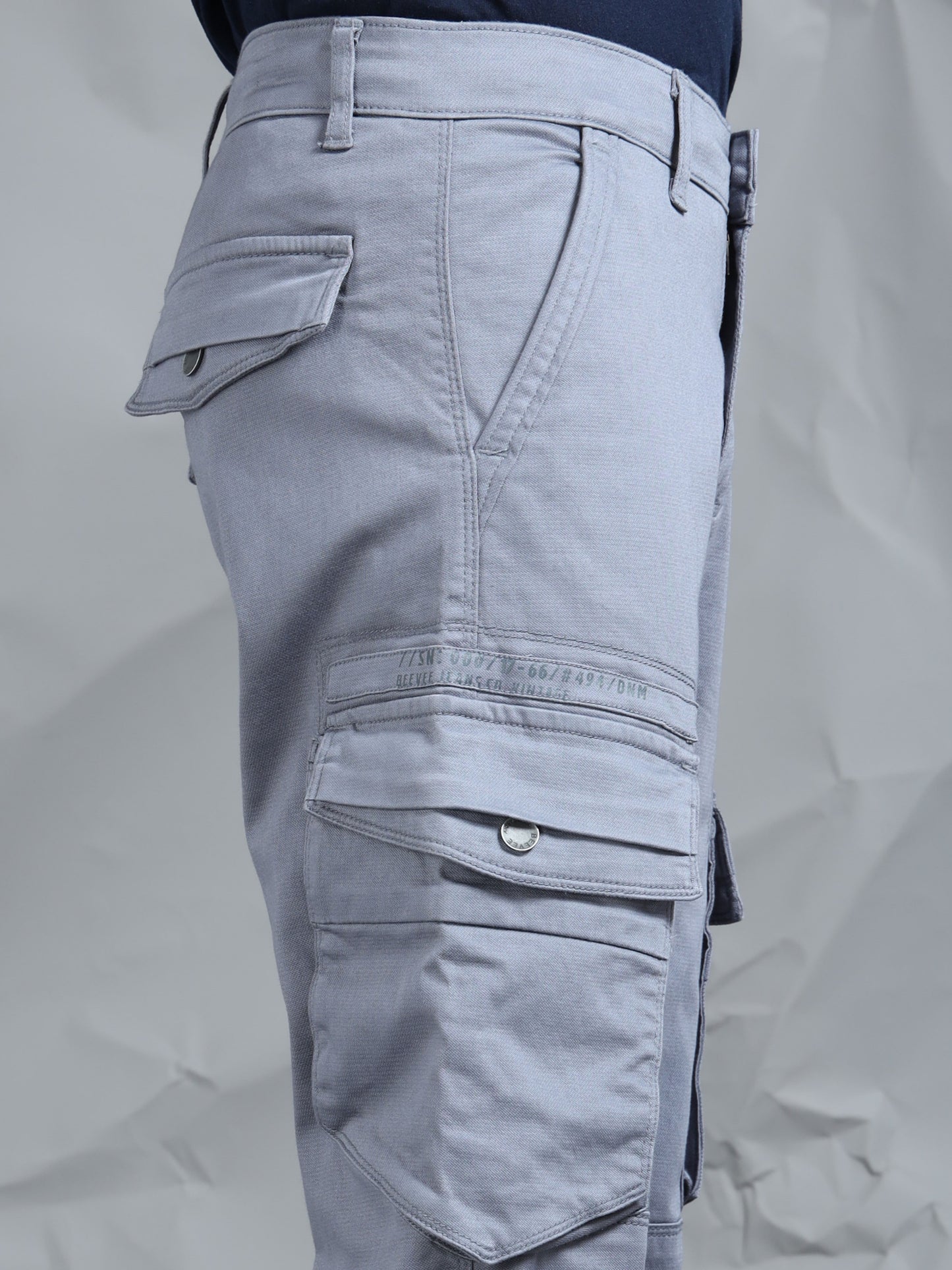 Men M Blue Cargo Pants