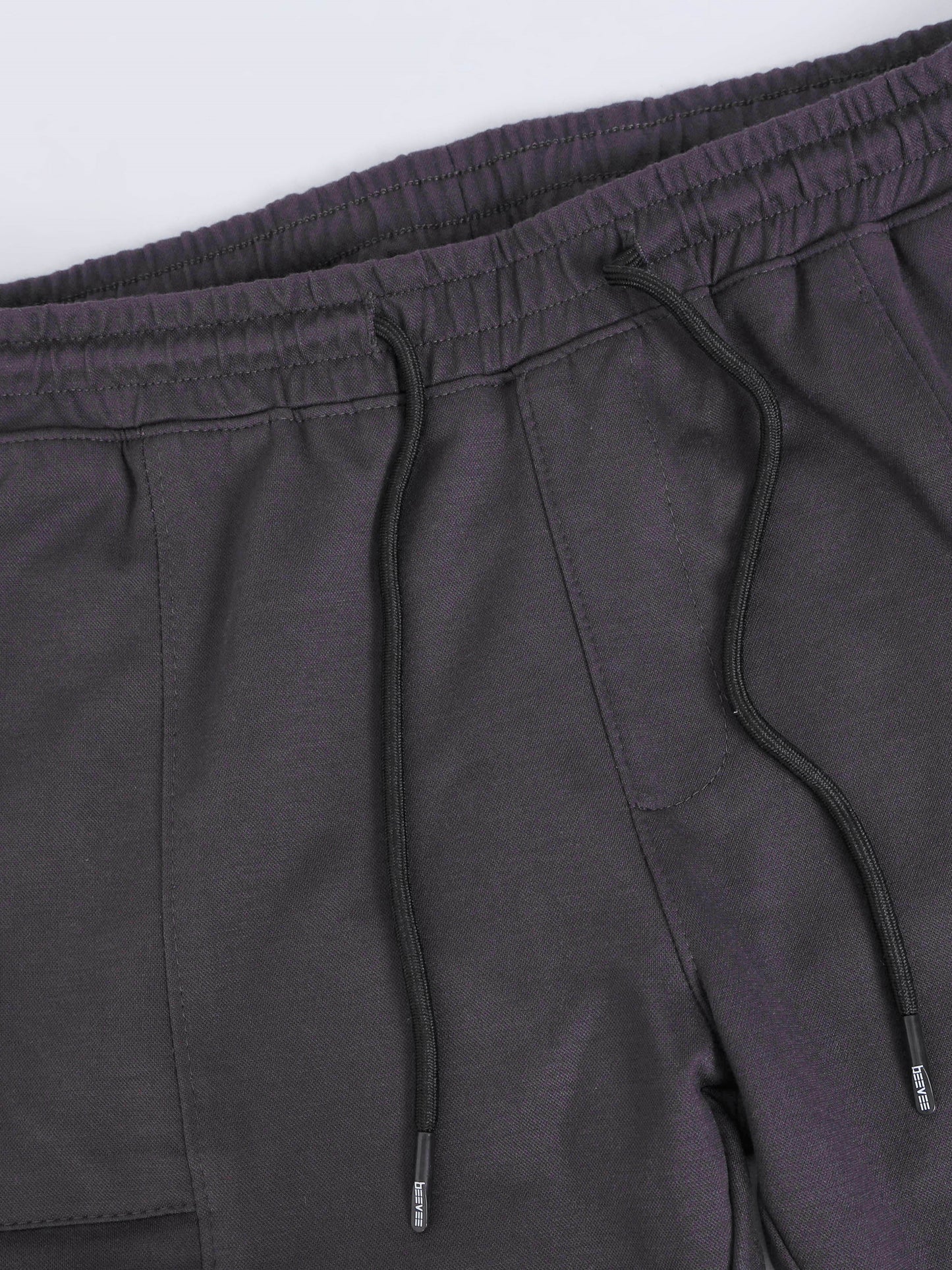 Stretchable Dark Grey Track Pant