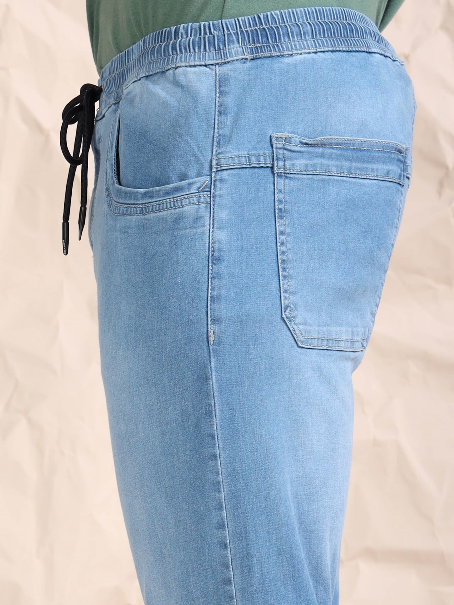 Stone Regular Fit Cotton Lycra Solid Pyjama