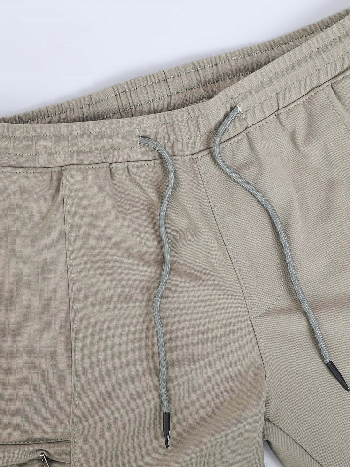 Stretchable Light Olive Track Pant
