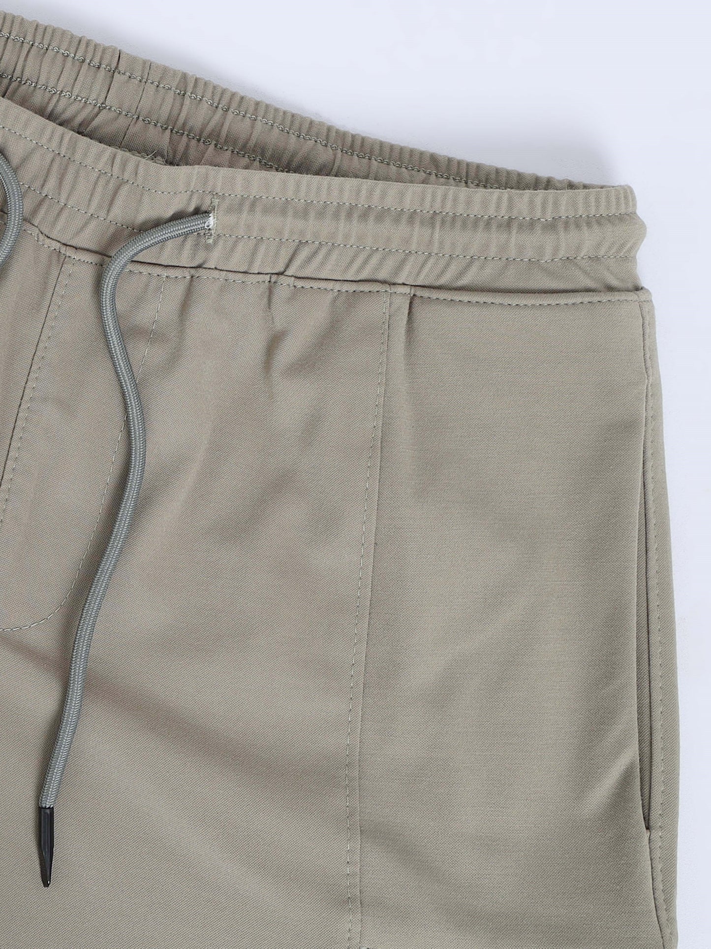 Stretchable Light Olive Track Pant