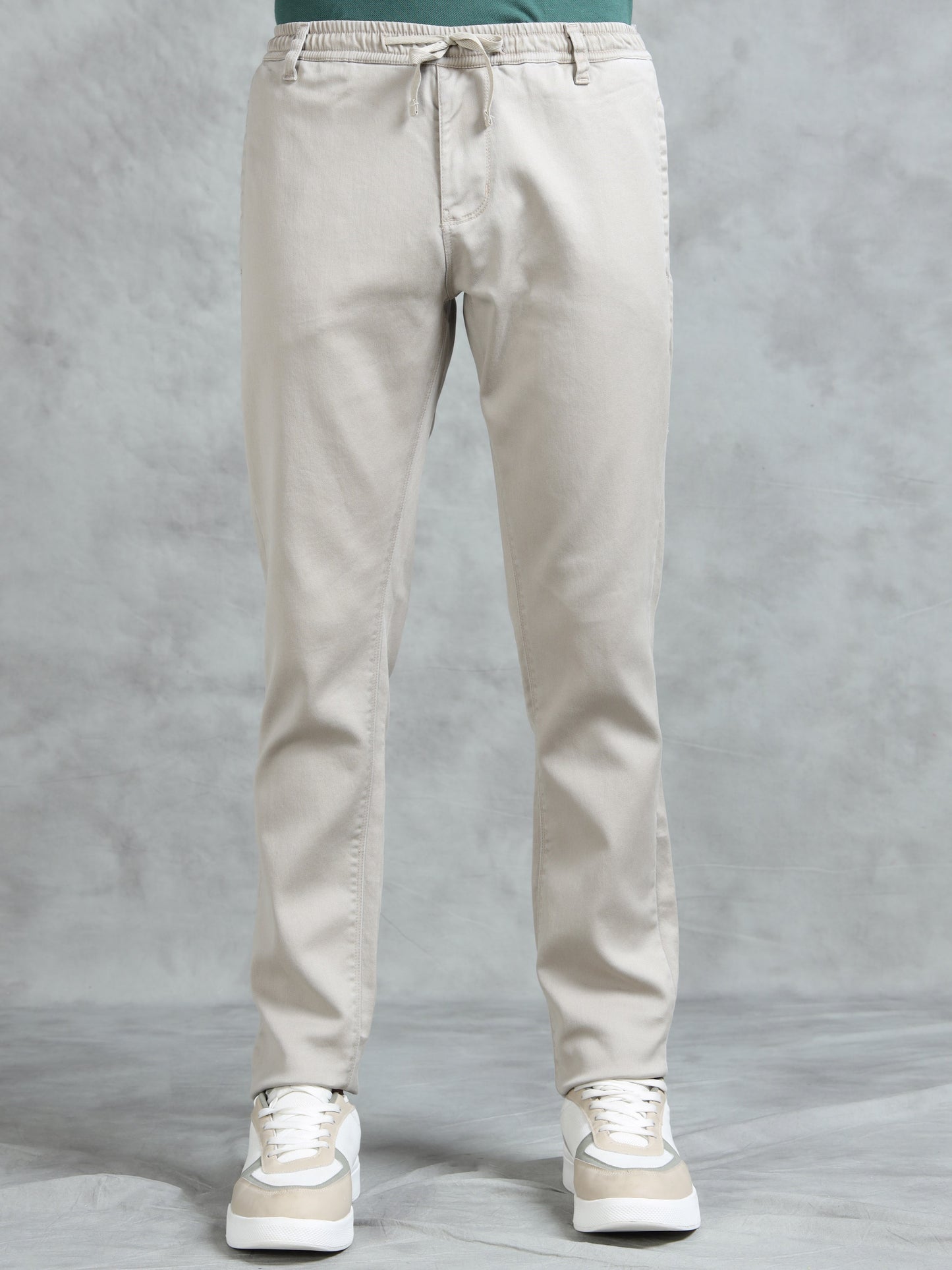 Mud Cotton Lycra Solid Pyjama