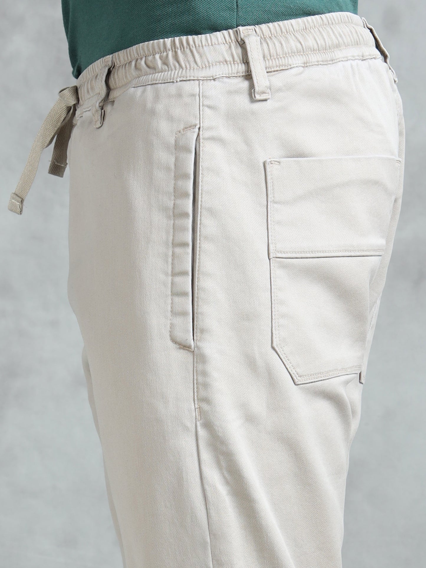 Mud Cotton Lycra Solid Pyjama