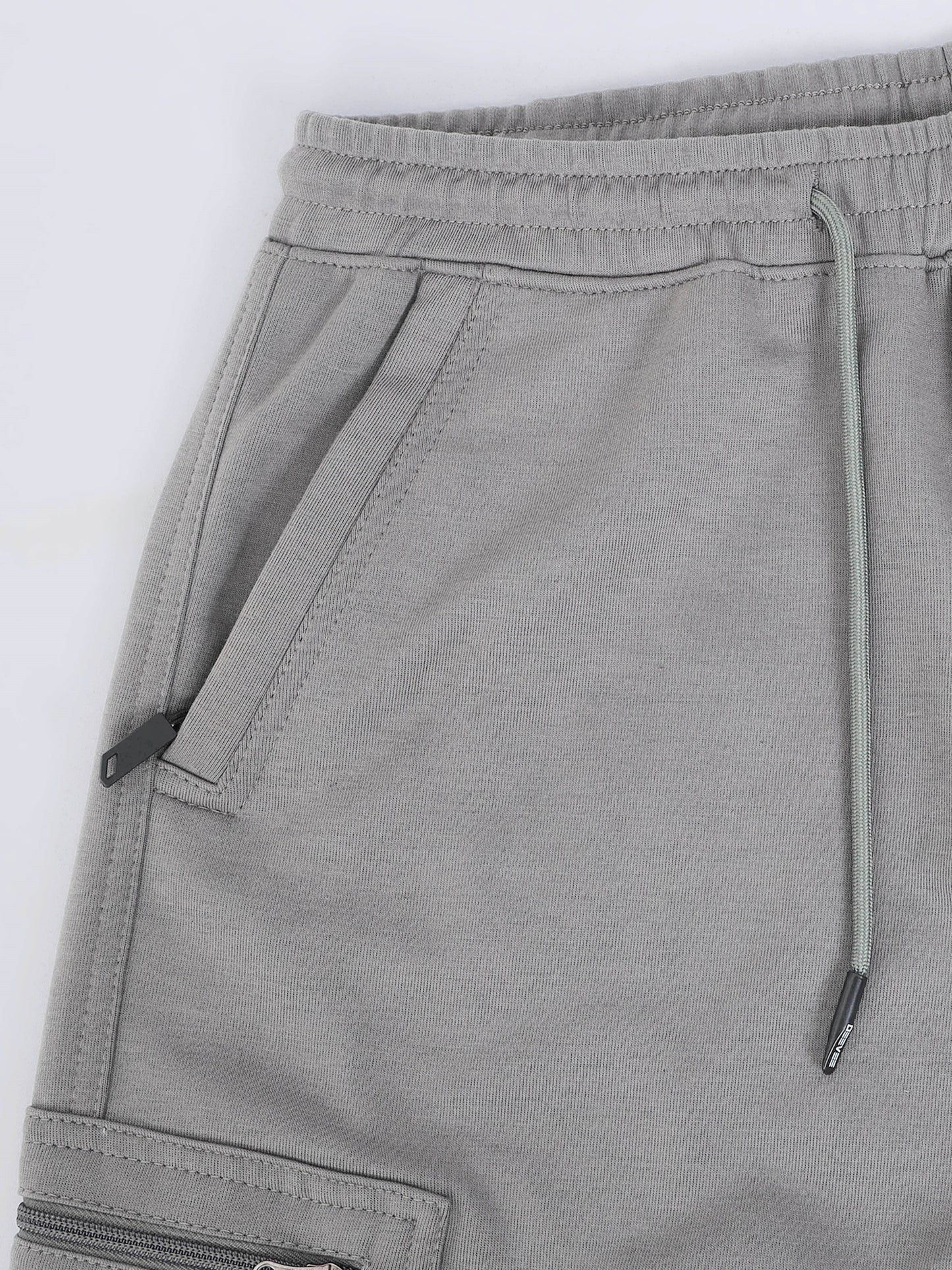 Stretchable Light Grey Track Pant