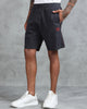 Solid Men C Grey Regular Shorts