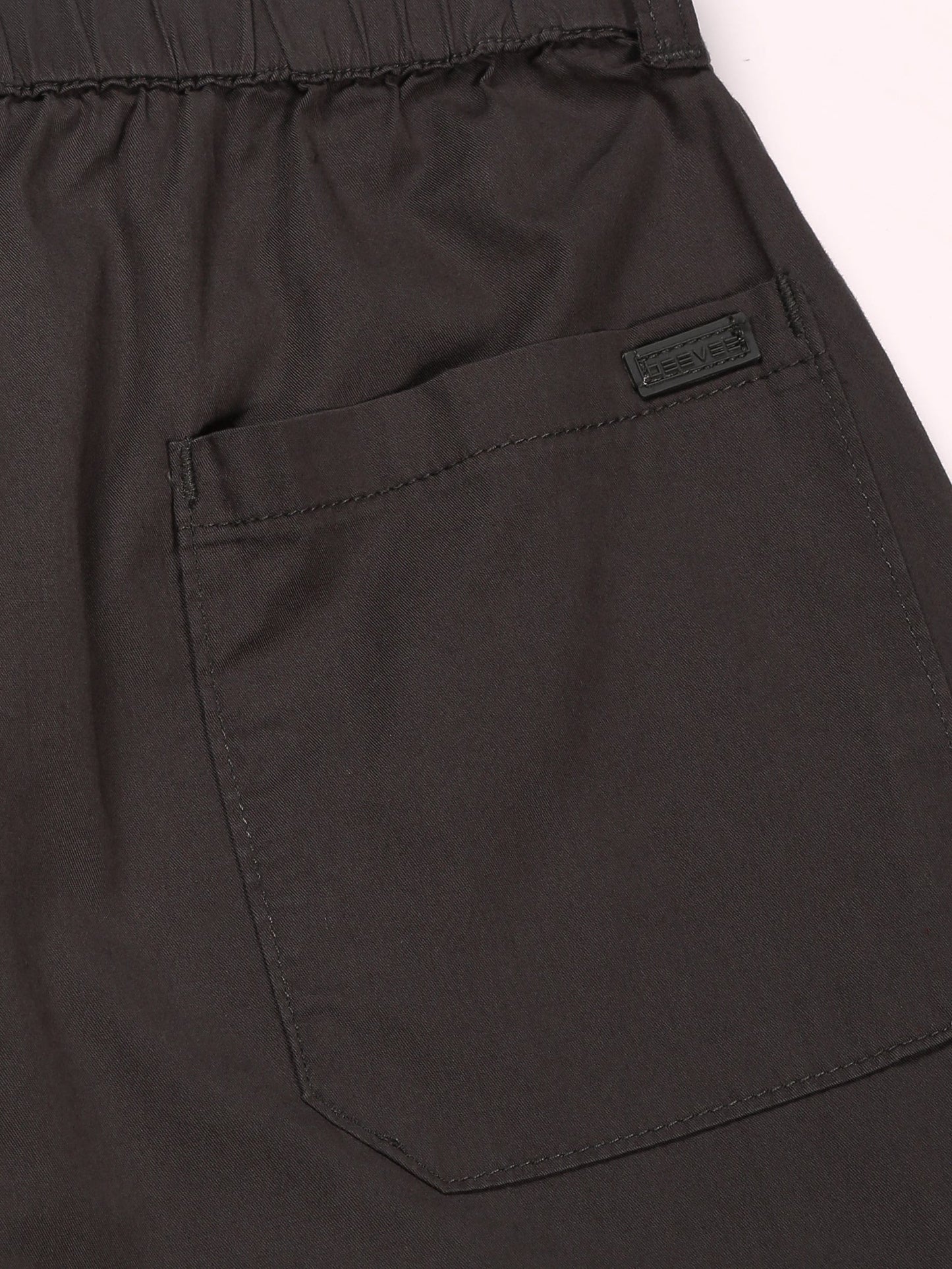 Light Weight Elasticated Waist Zip Pocket Grey Lounge Pants