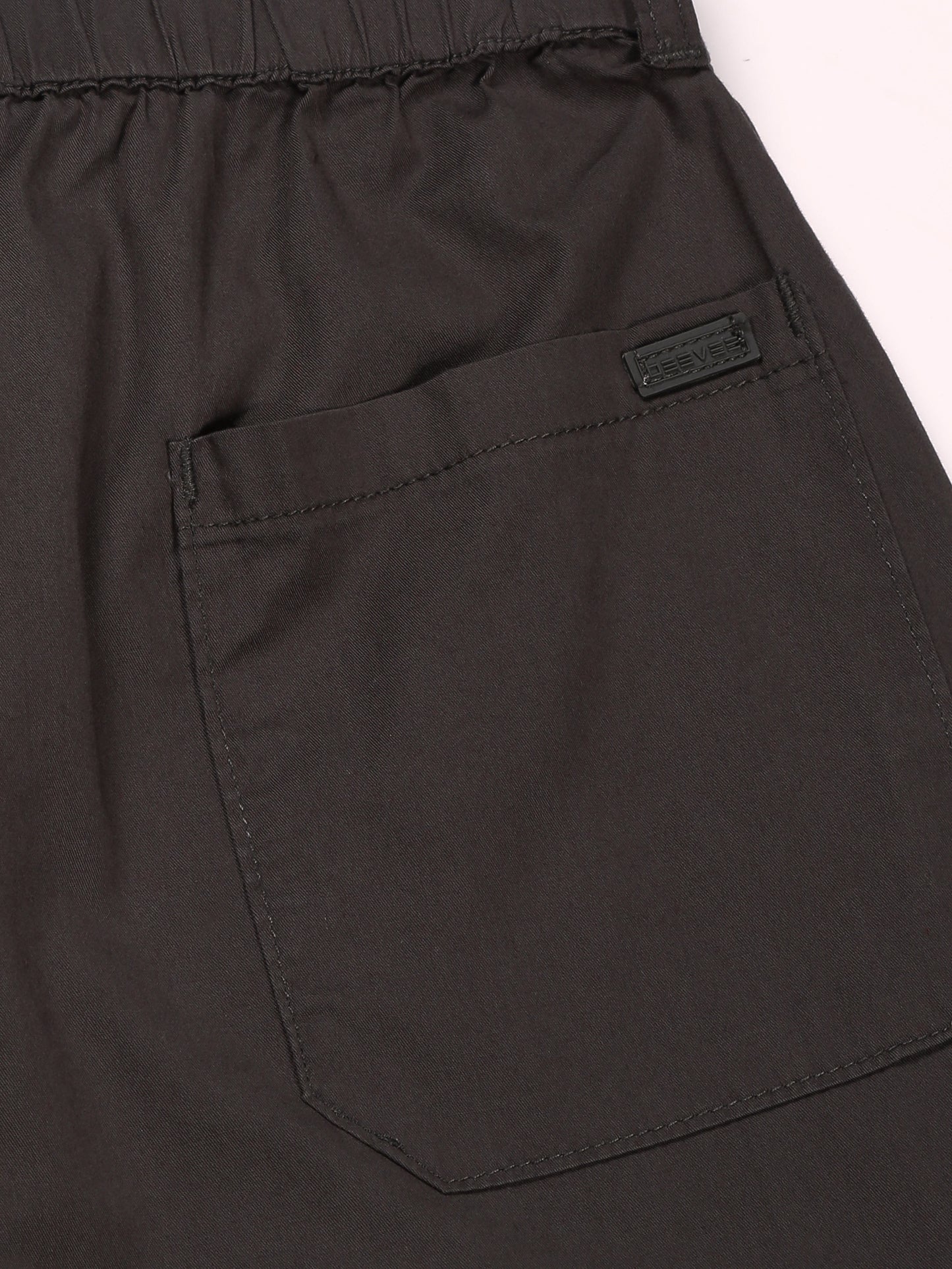 Light Weight Elasticated Waist Zip Pocket Grey Lounge Pants
