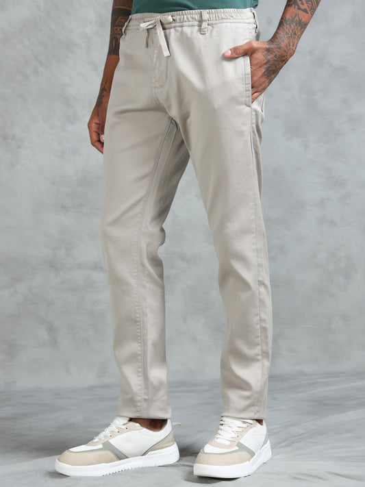 Mud Cotton Lycra Solid Pyjama