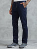 Navy 100% Cotton Solid Pyjama