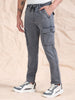 Grey  Solid Cotton Pyjama