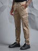 Cotton Lycra Mud   Cargo Pants with 7 Pockets