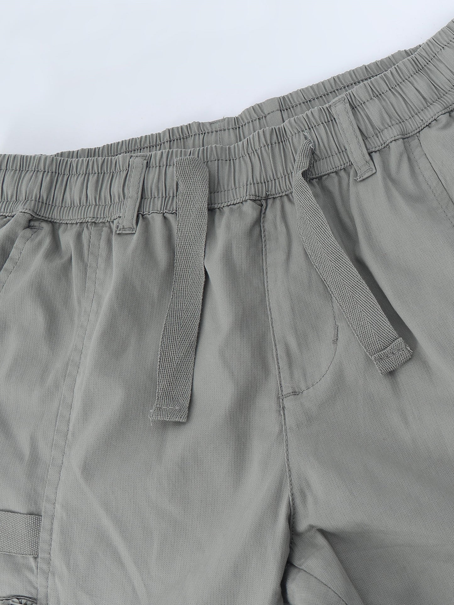 Cotton Blend  Cement Cargo Pant with 6 Pockets
