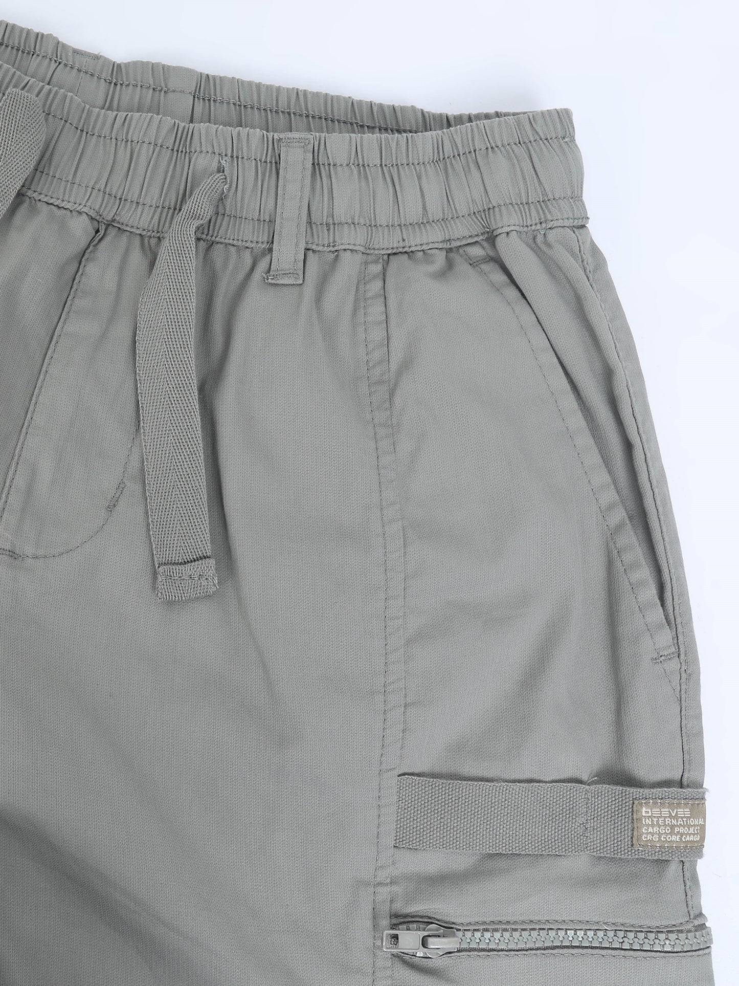 Cotton Blend  Cement Cargo Pant with 6 Pockets