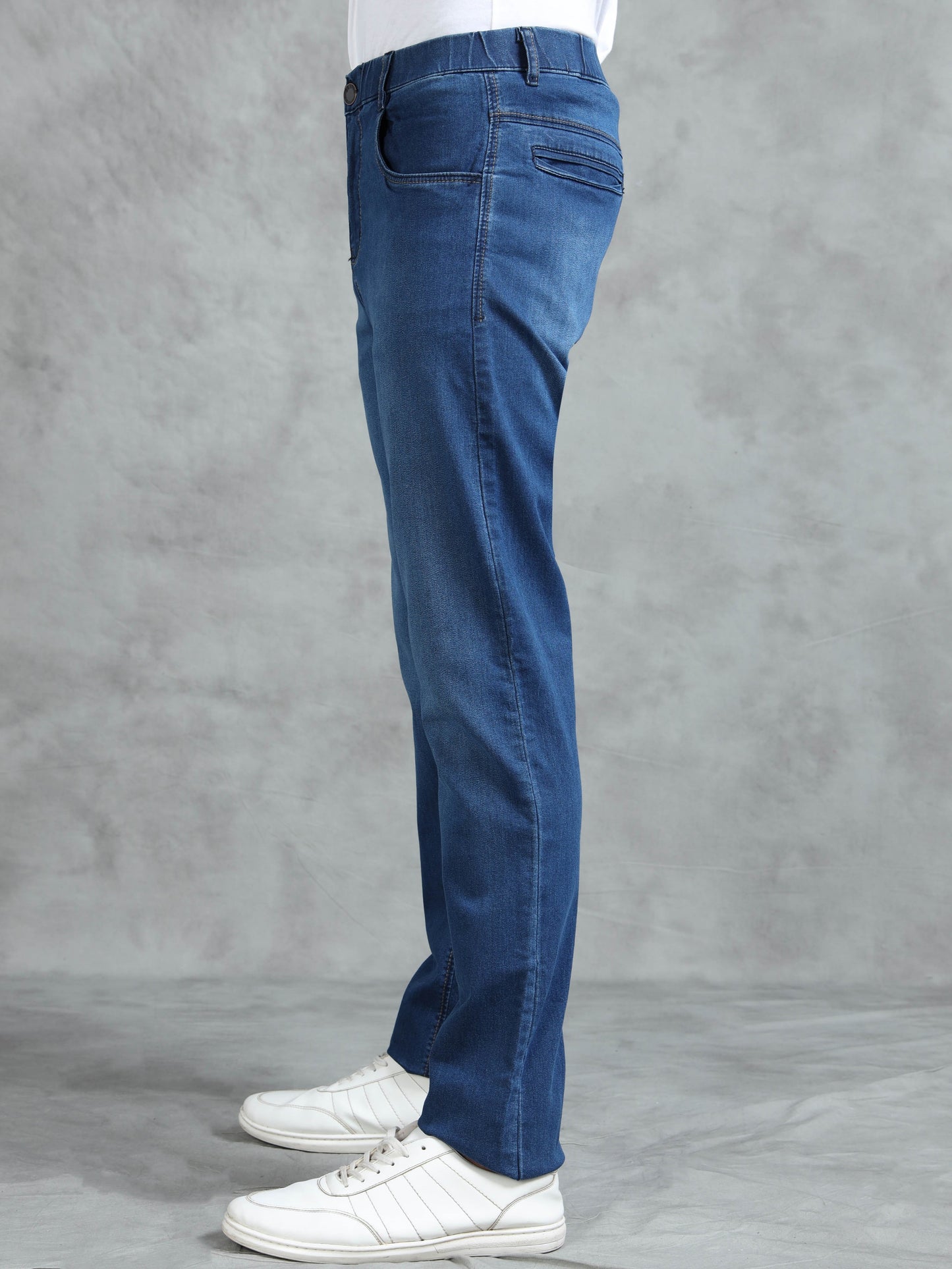 Stone Solid Cotton Lycra Pyjama