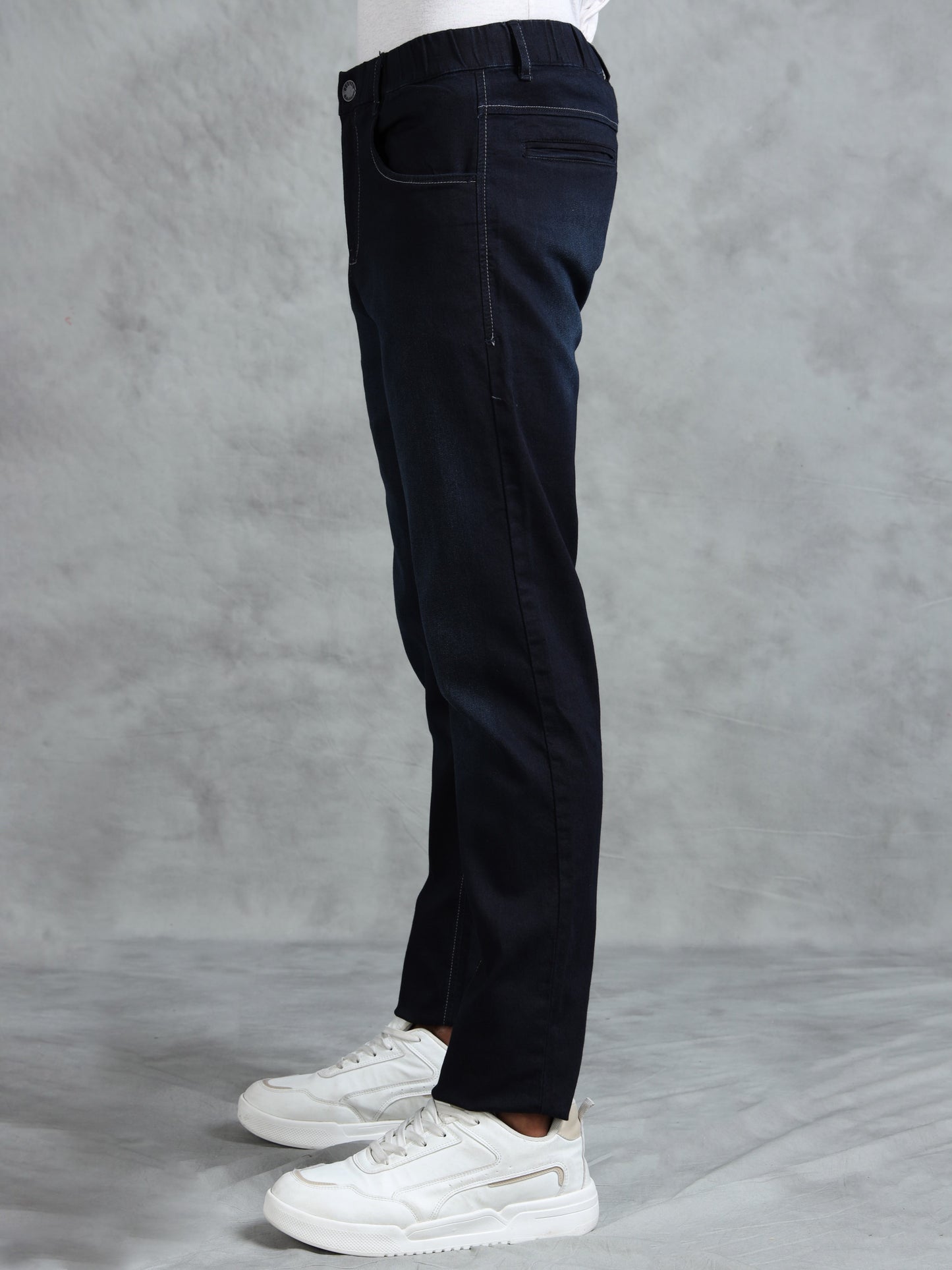 Raw Solid Cotton Lycra Pyjama