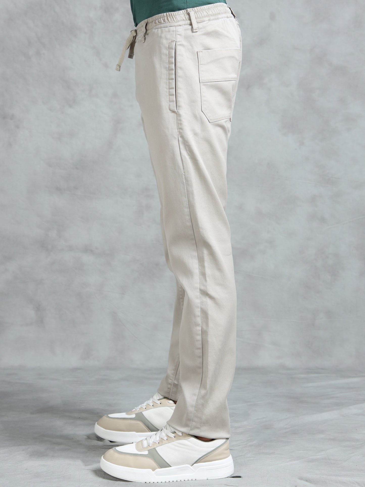 Mud Cotton Lycra Solid Pyjama