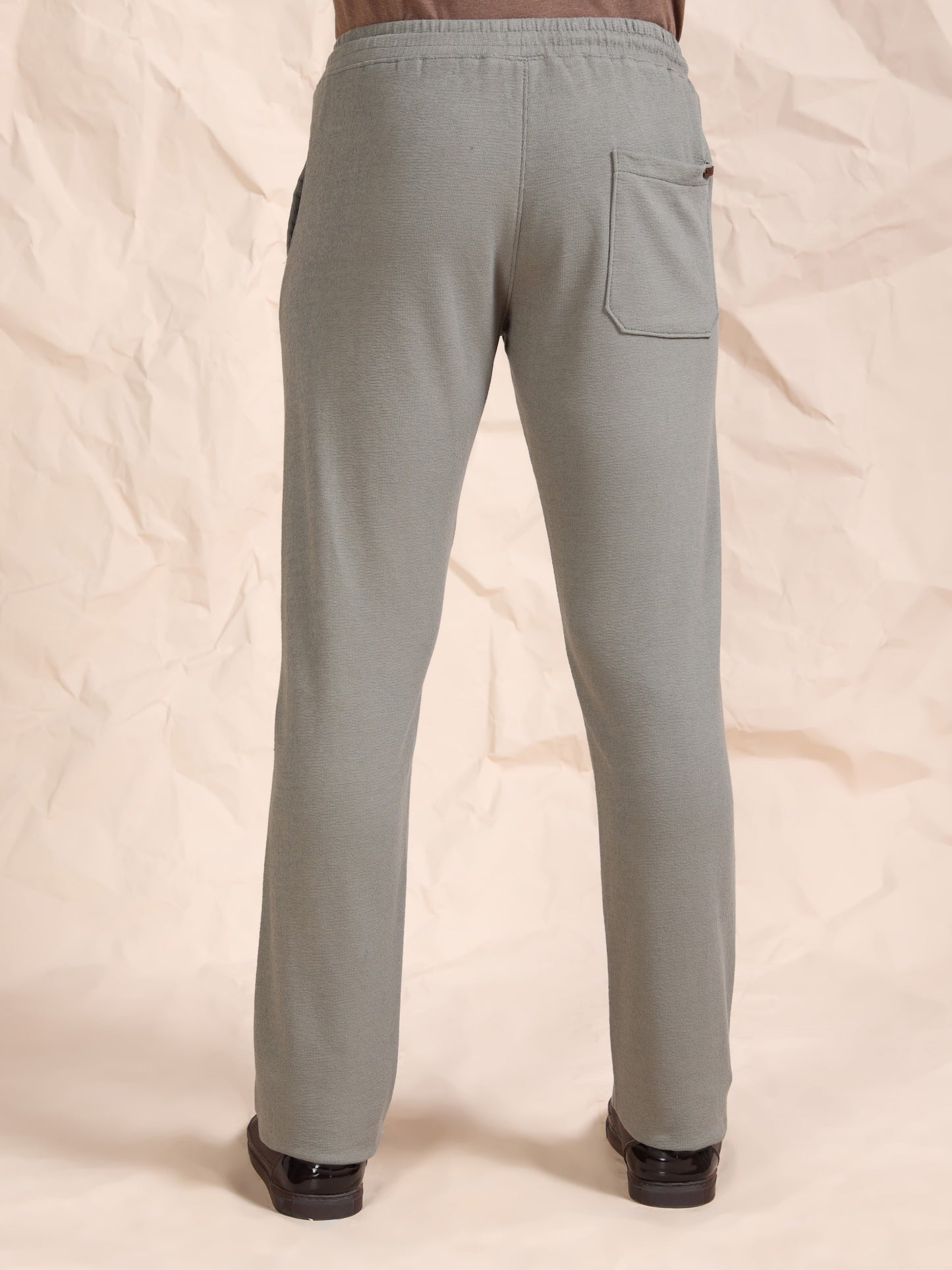 Stretchable Light Olive Track Pant