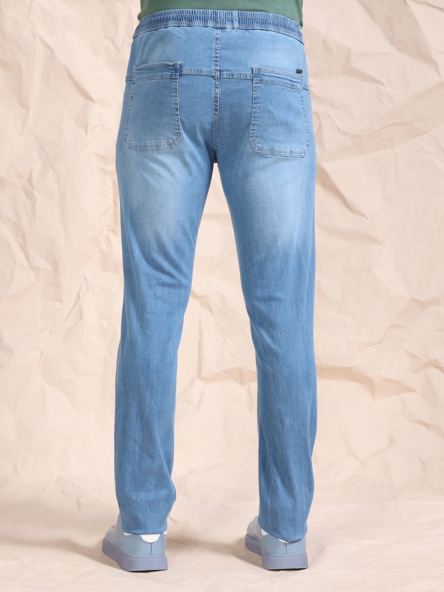 Stone Regular Fit Cotton Lycra Solid Pyjama