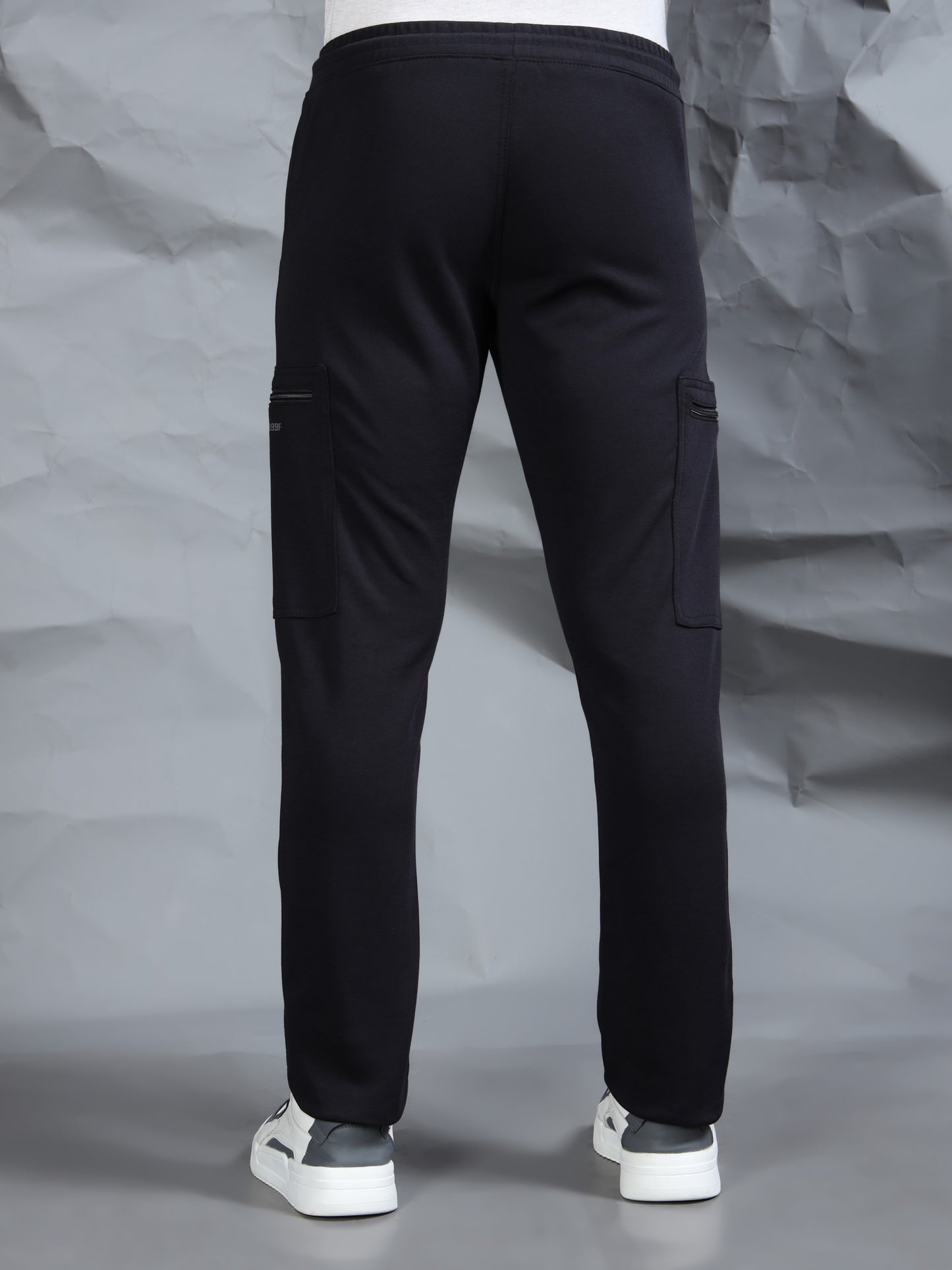 Stretchable Navy Track Pant