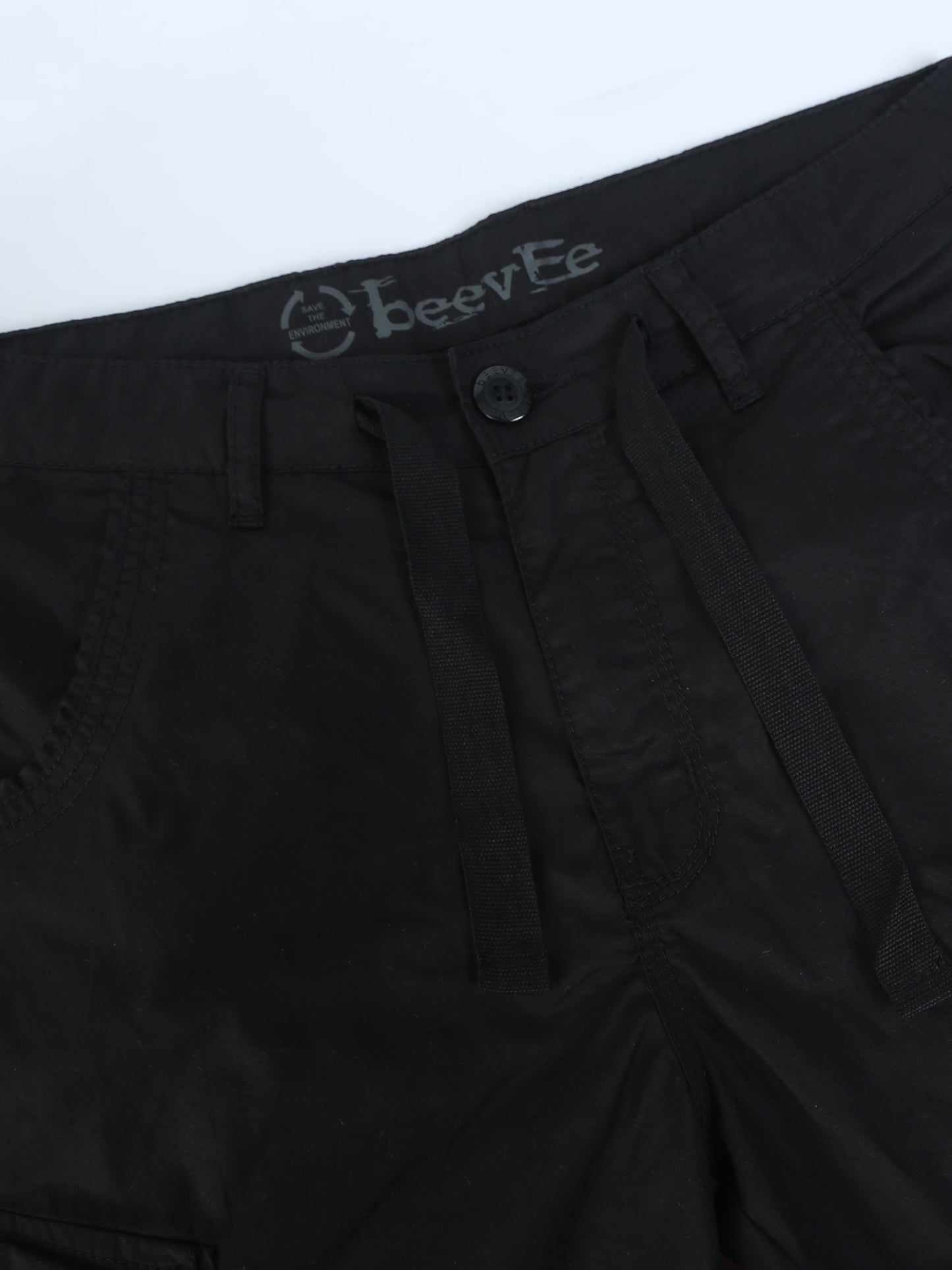 Men's Black Cargo Pants