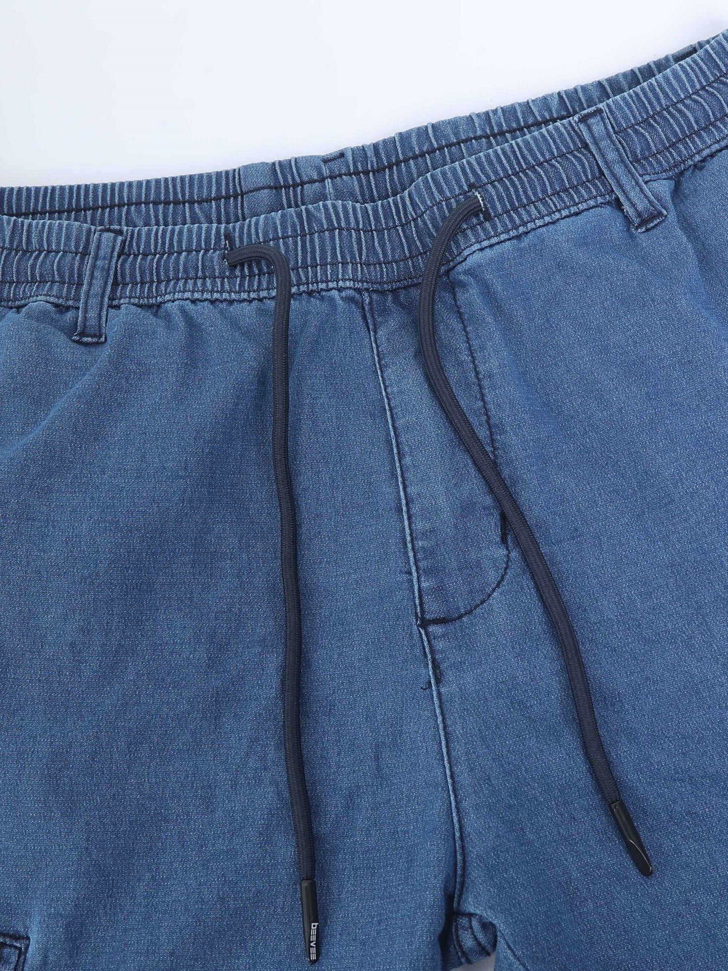Cotton Lycra Stone  Cargo Pant with 7 Pockets  Elasticated Waistband