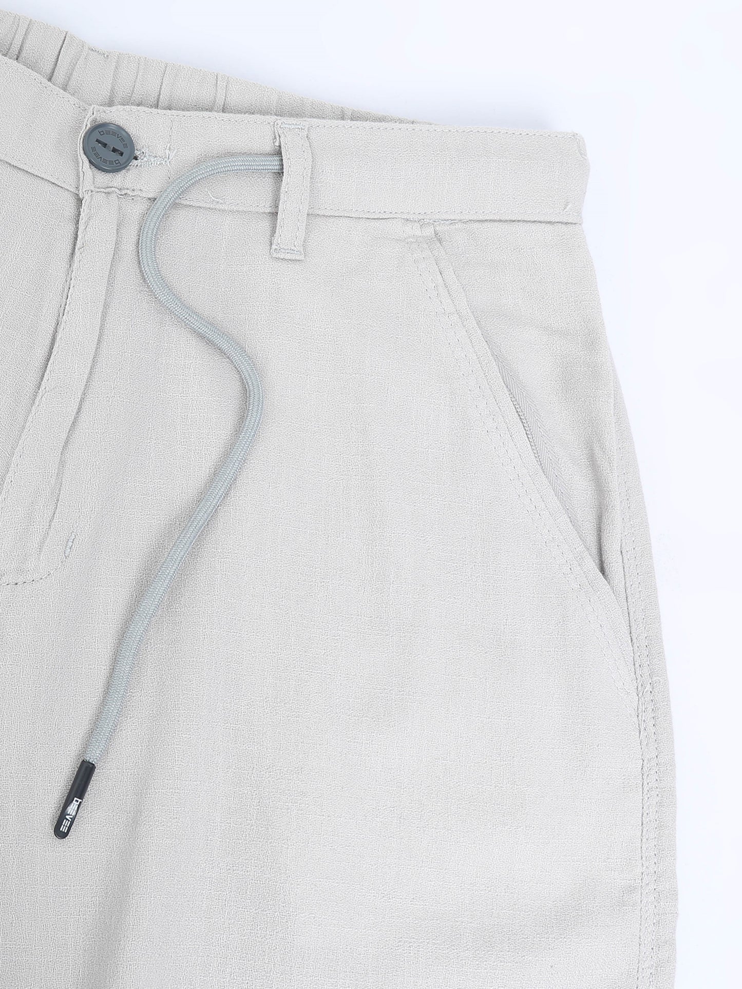 Light Grey 100% Cotton Solid Pyjama