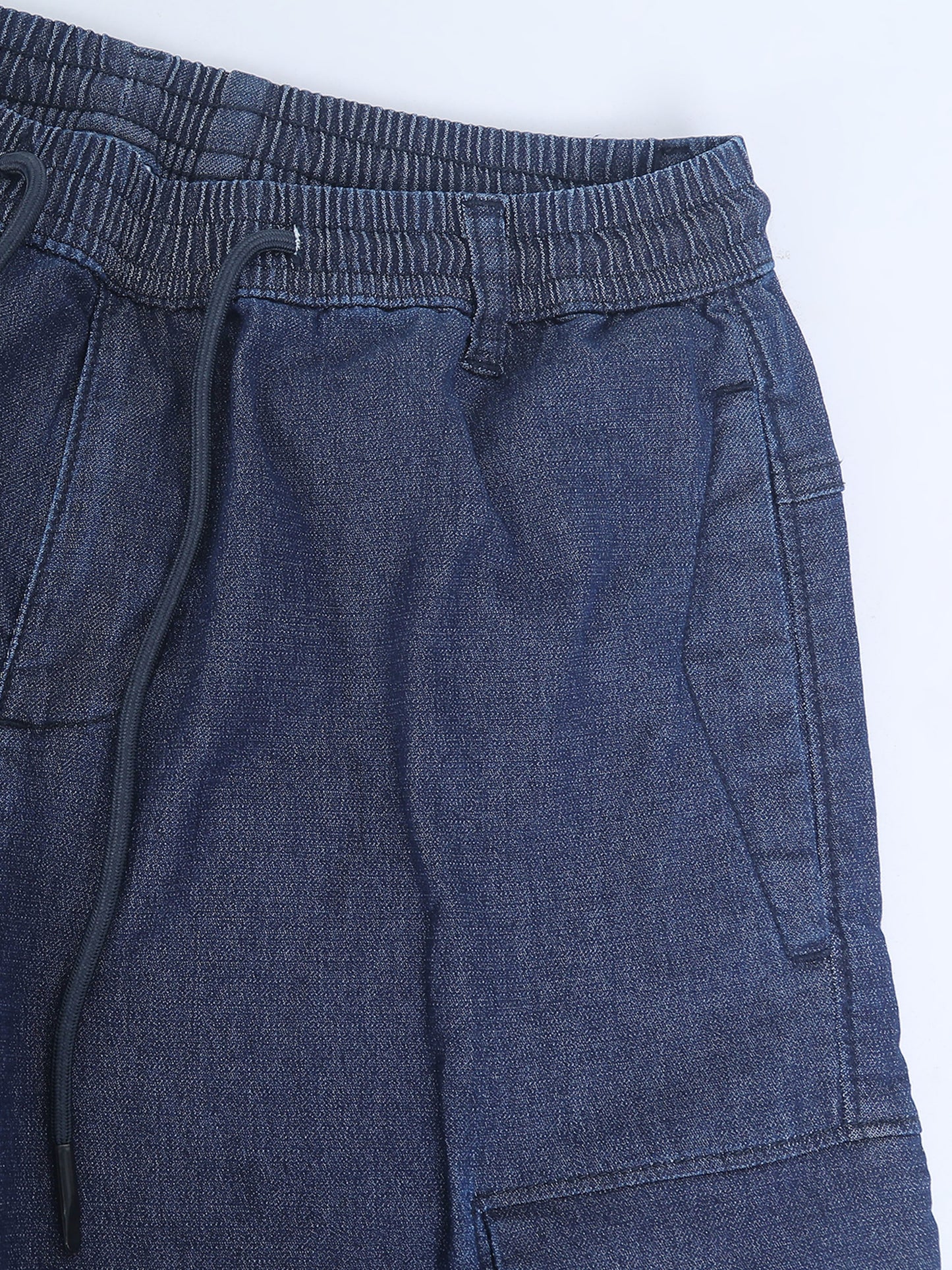 Cotton Lycra DMX  Cargo Pant with 7 Pockets  Elasticated Waistband
