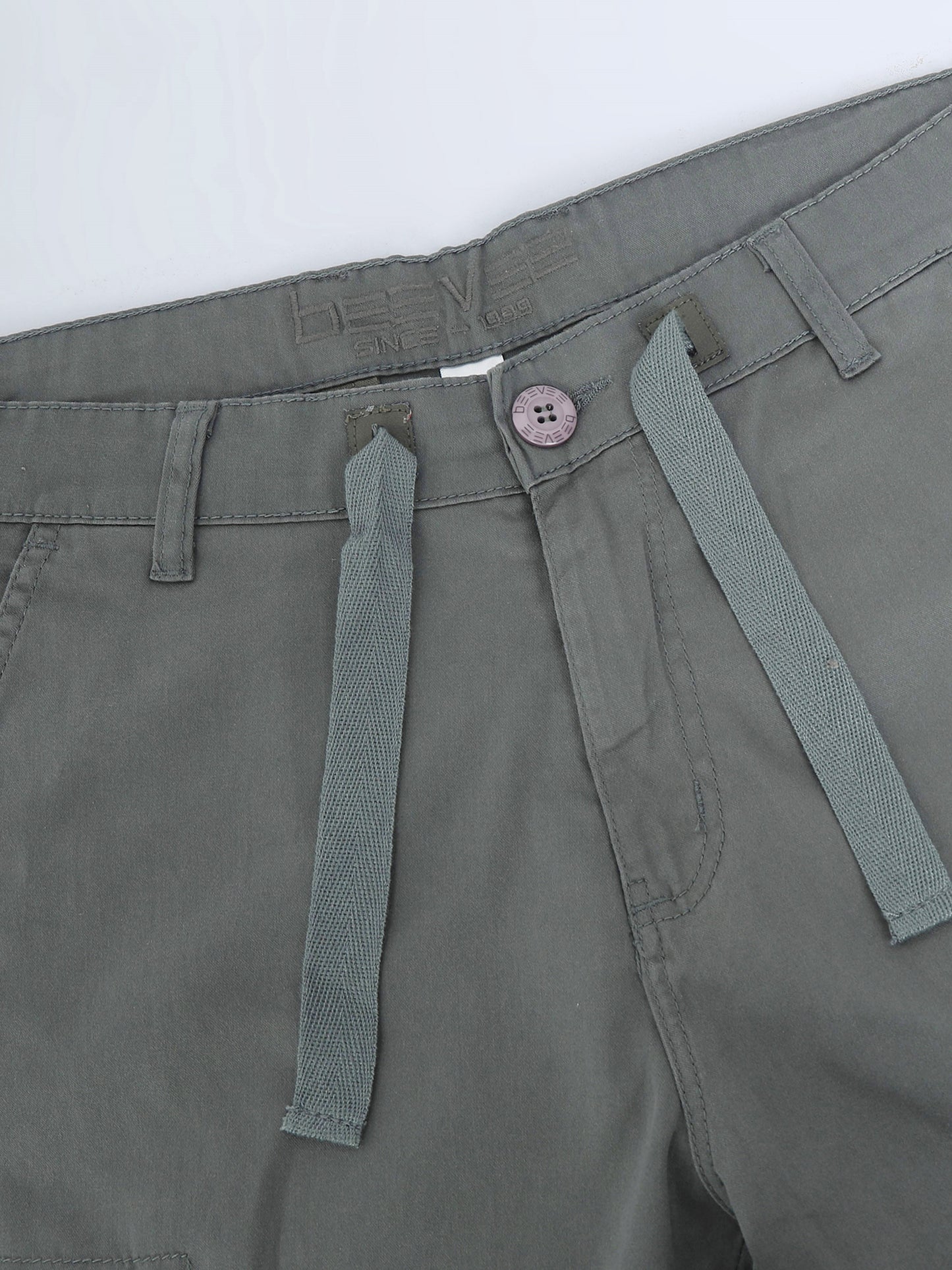 Cotton Lycra Green  Cargo Pant with 8 Pockets