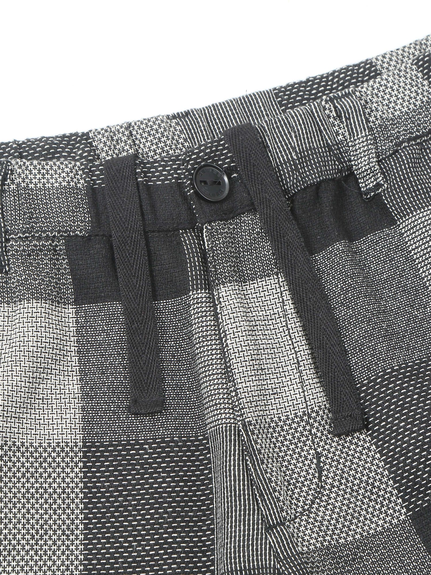 Elasticated Waist Multi Color Yarn Dyed Check Shorts