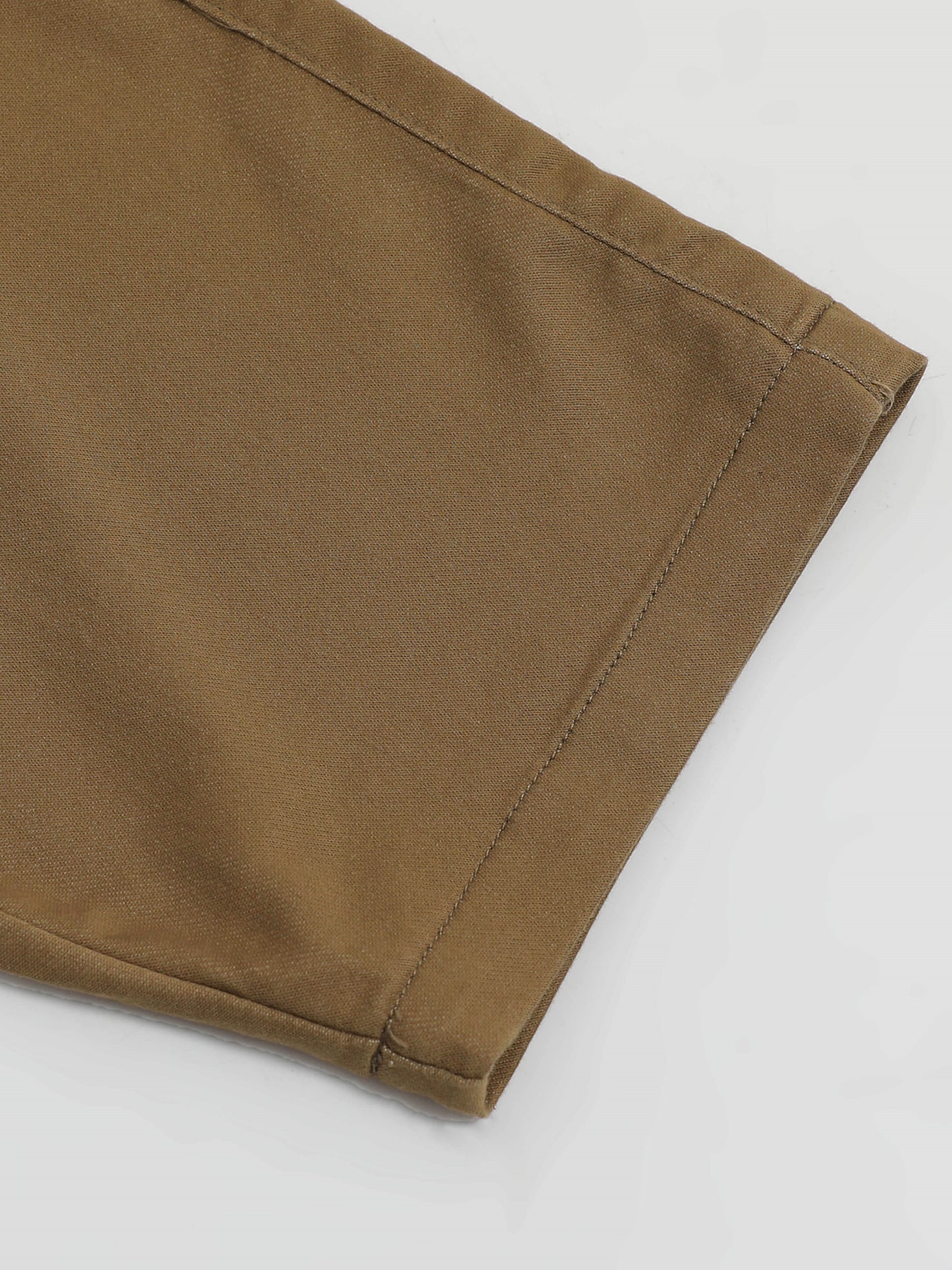Cotton Lycra Light Brown Shorts