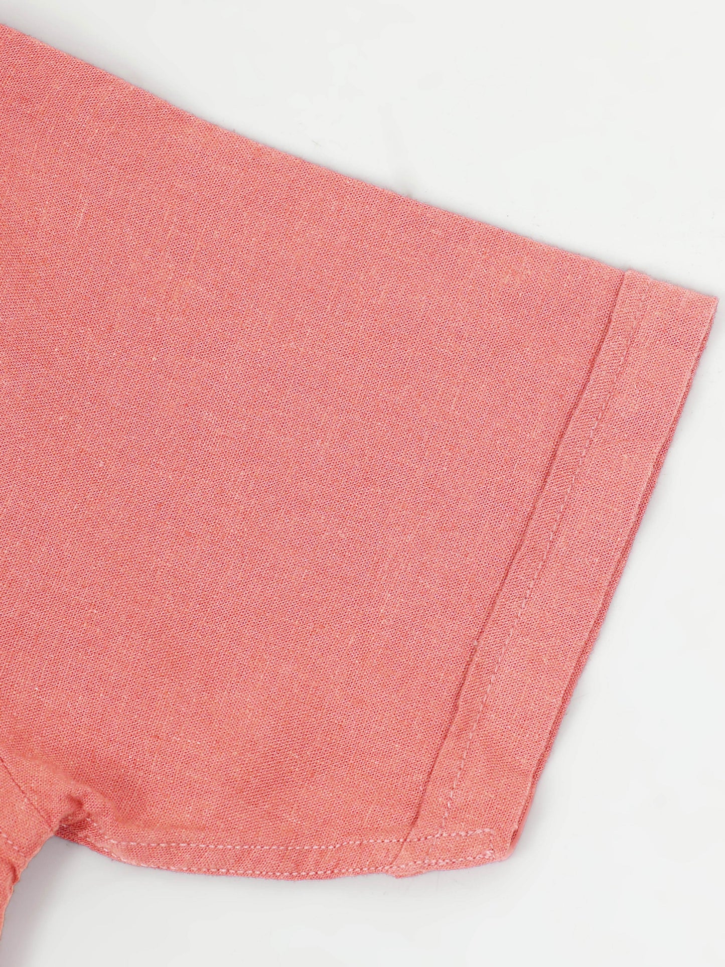 Cotton Viscose Linen Blend Rust Cord Set