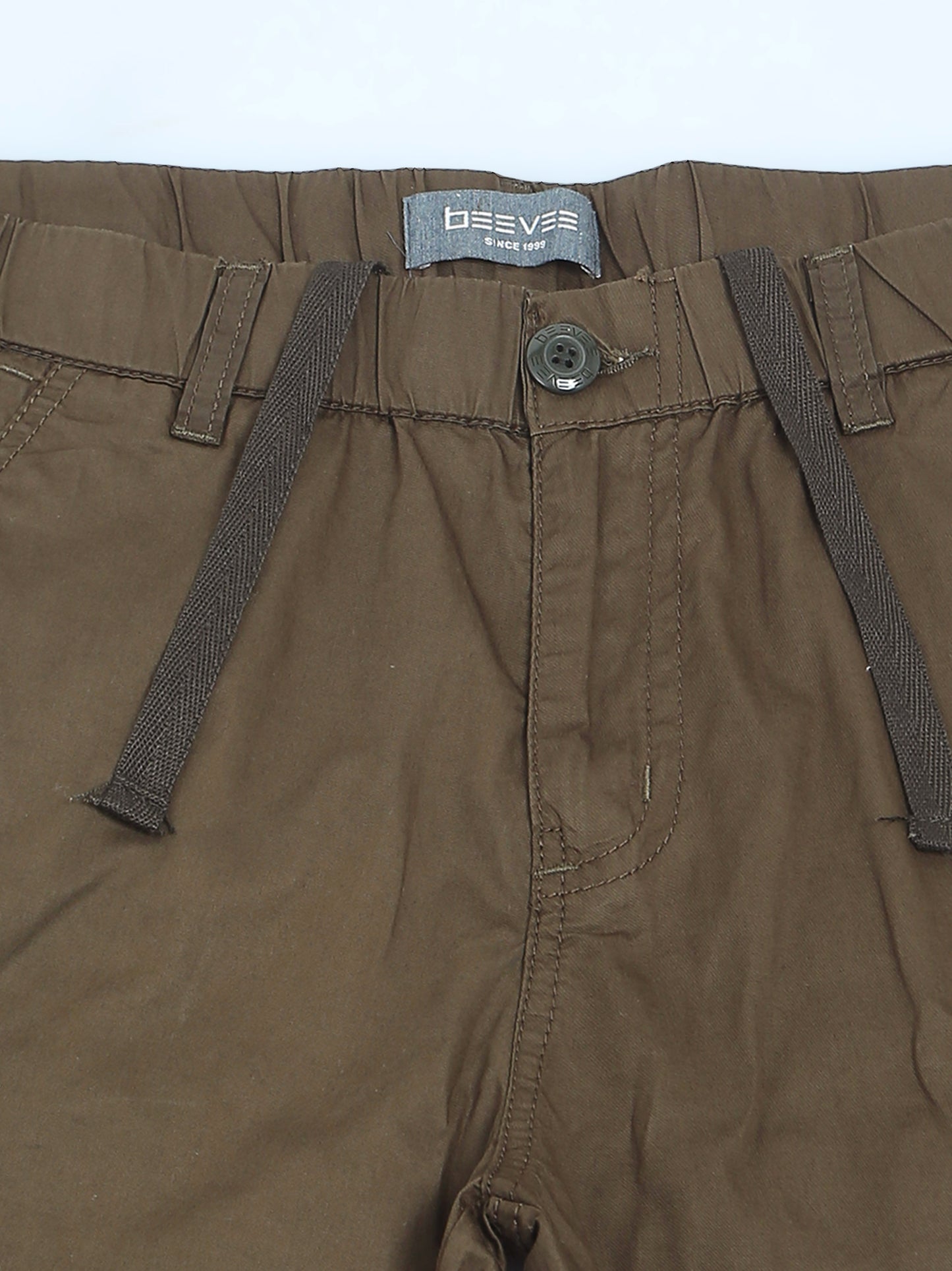 Olive Elasticated Waist Cargo Lounge Pants