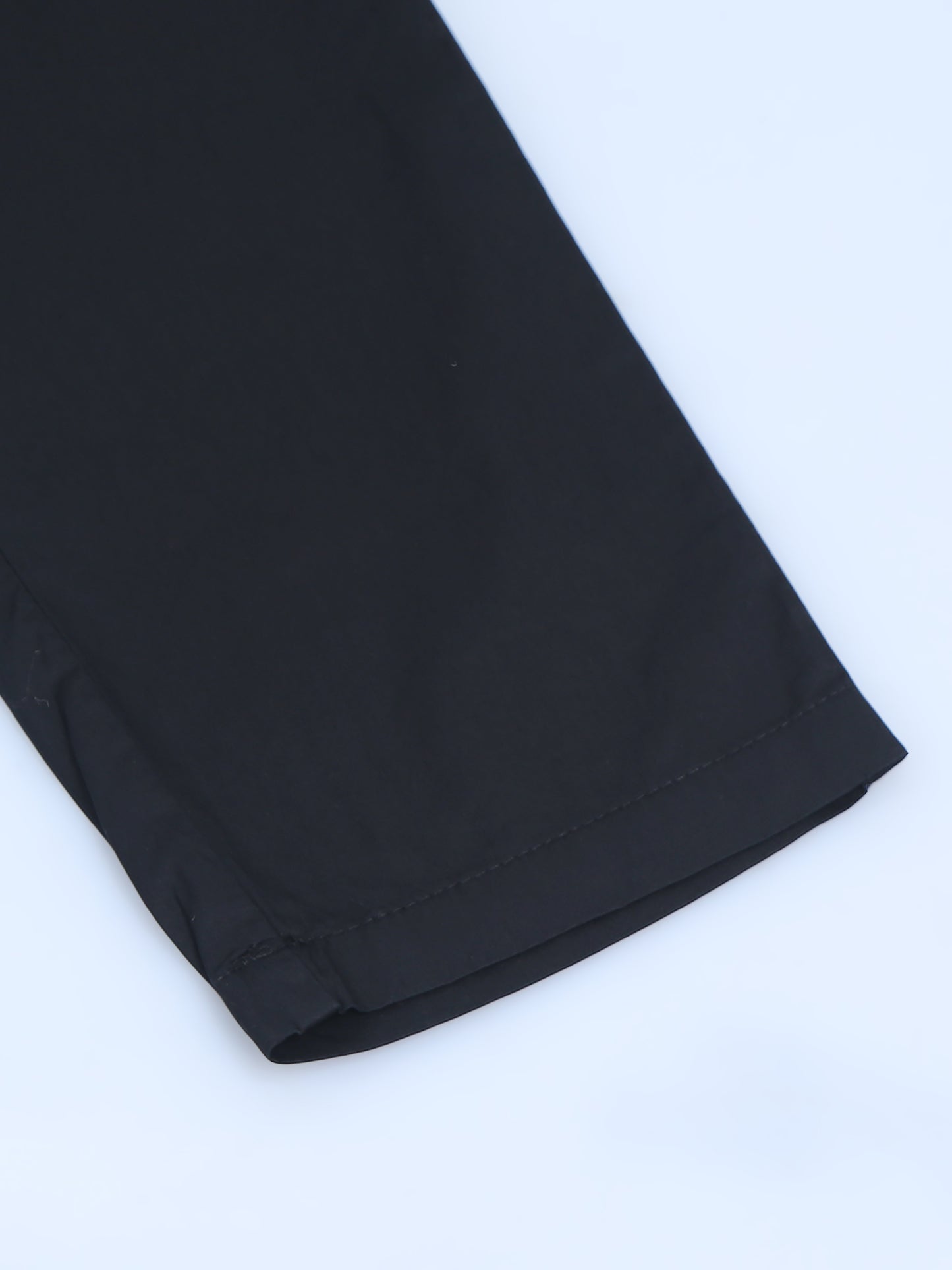 Black Elasticated Waist Cargo Lounge Pants