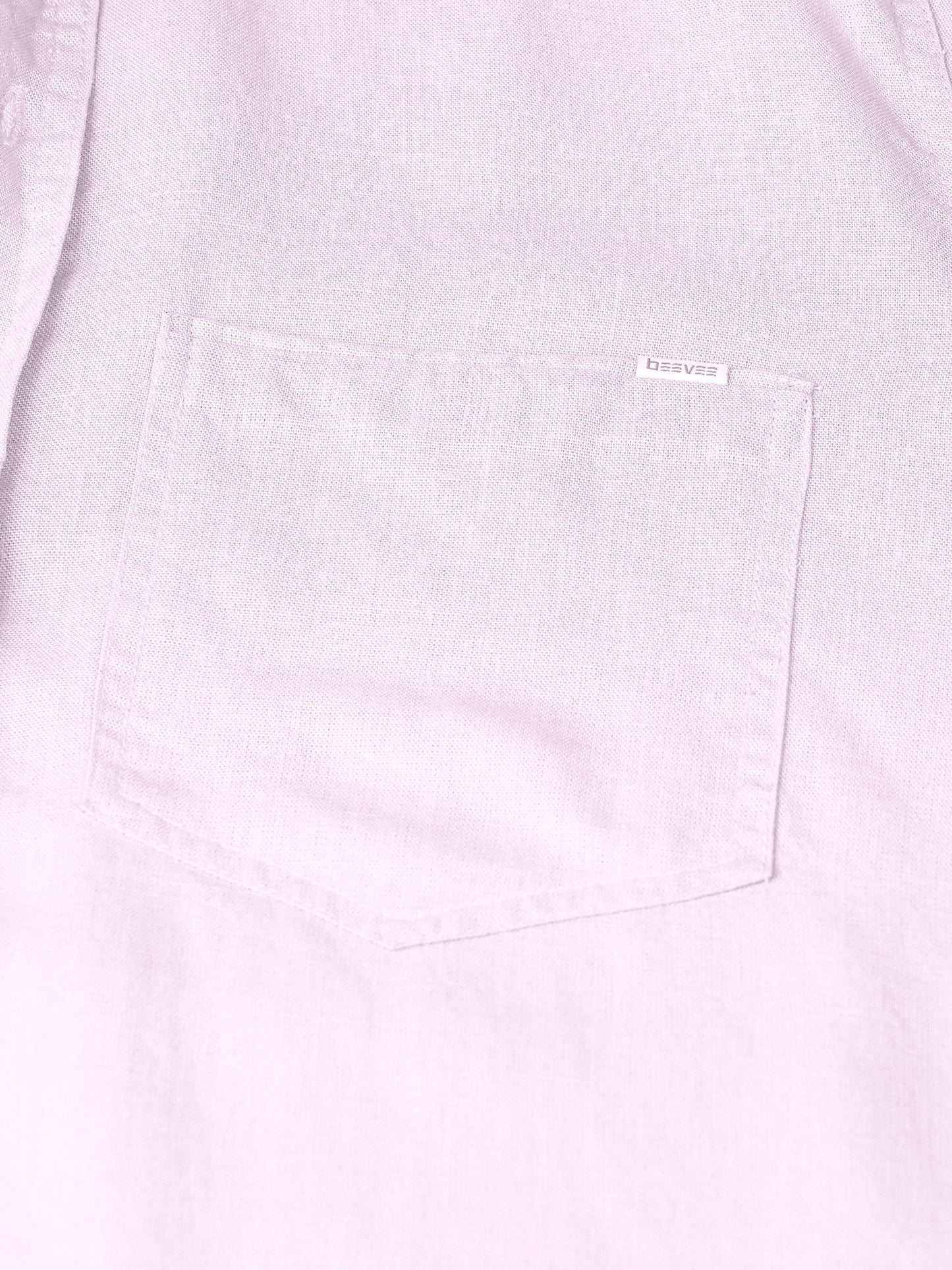 Half Sleeve Single Pocket Light Puple Color Shirt